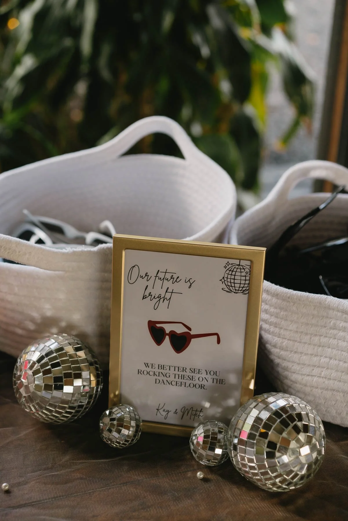 Mini Disco Ball Decor I Wedding, Event and Party Hire Ballina Byron Bay