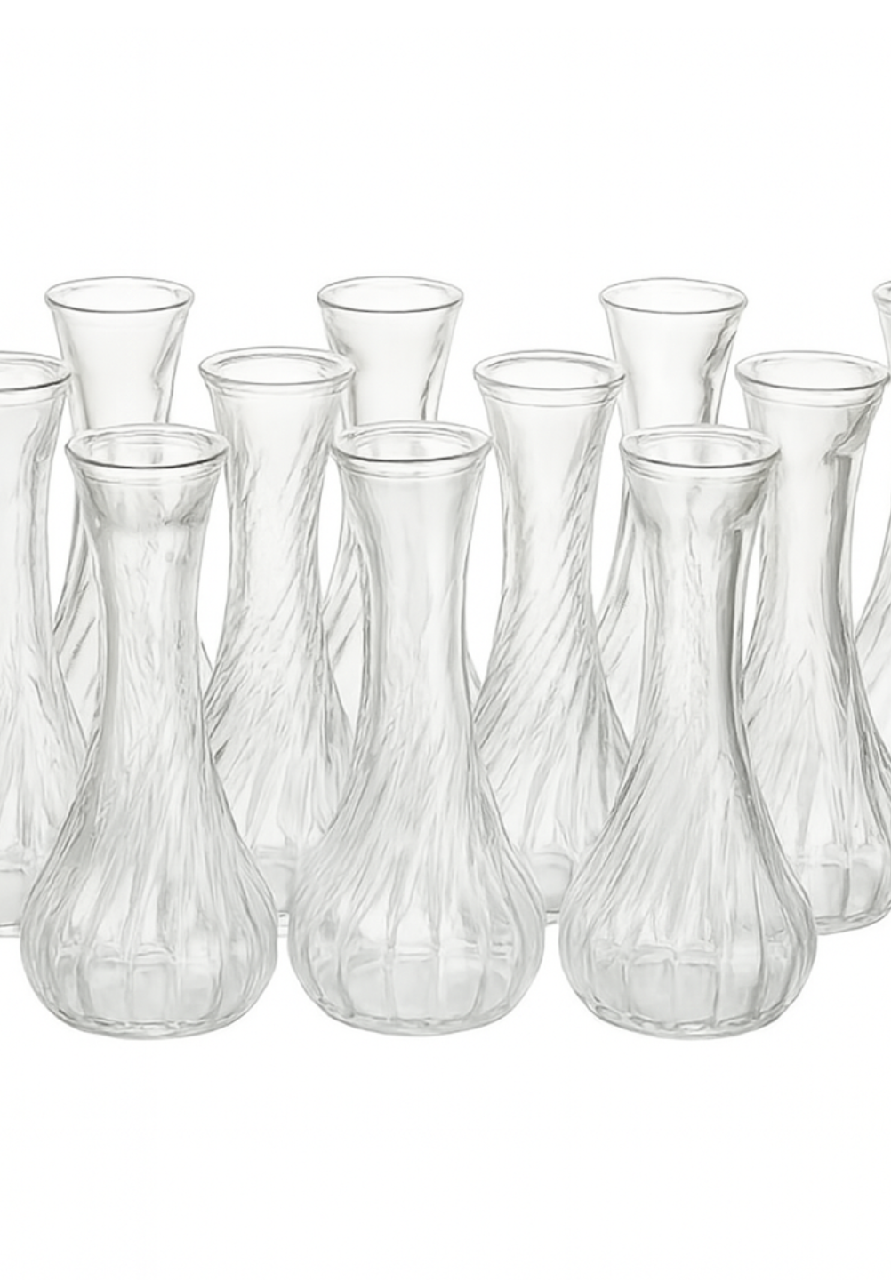Glass Bud Vase Hire I Wedding & Events