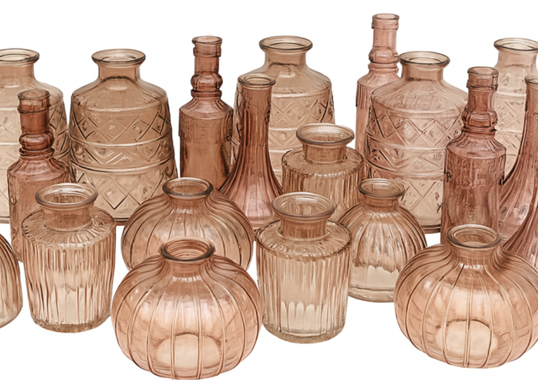Vintage Bud Vase Hire I Wedding & Events