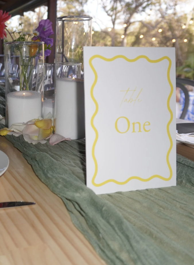 Wedding Signage Design I Weddings and Events Ballina Byron Bay