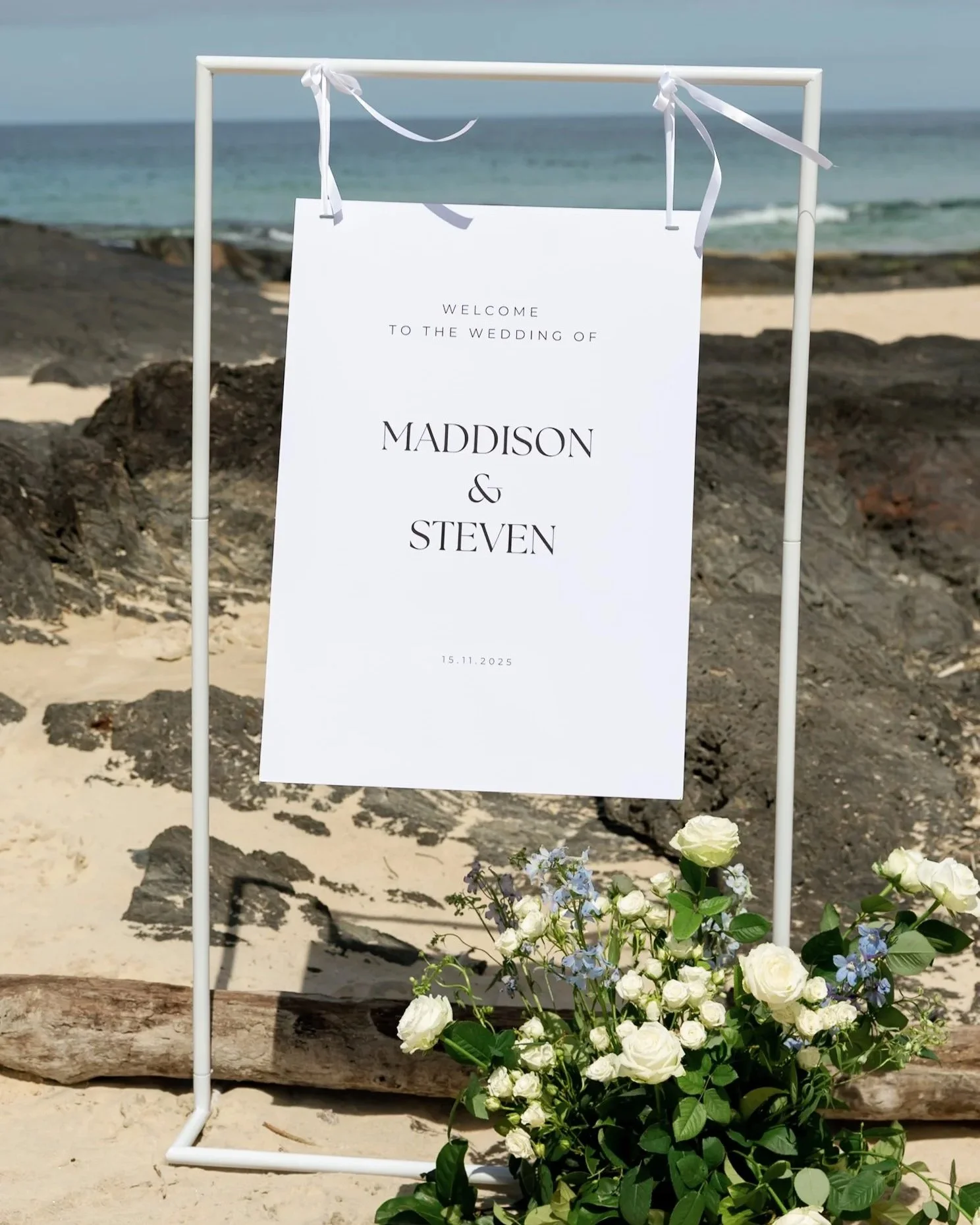 Wedding Signage Design I Weddings and Events Ballina Byron Bay