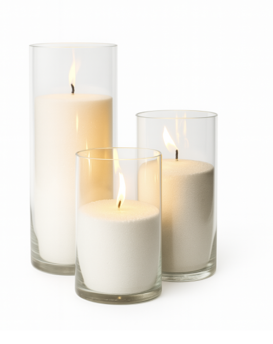 Cylinder Vessel, Cylinder Candle Holder Hire I Wedding & Events