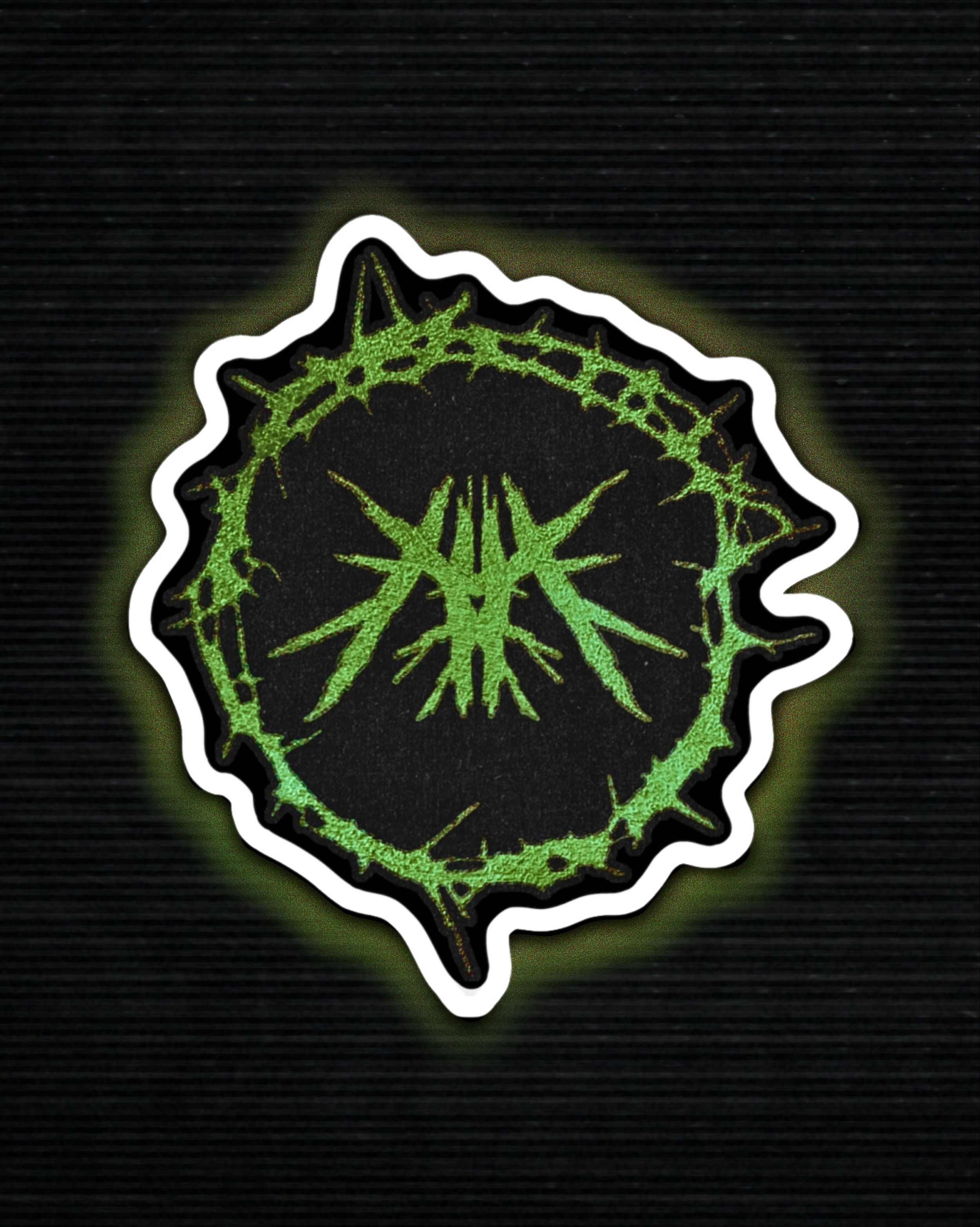 HH NUCLEAR WASTE SIGIL SLAP STICKER