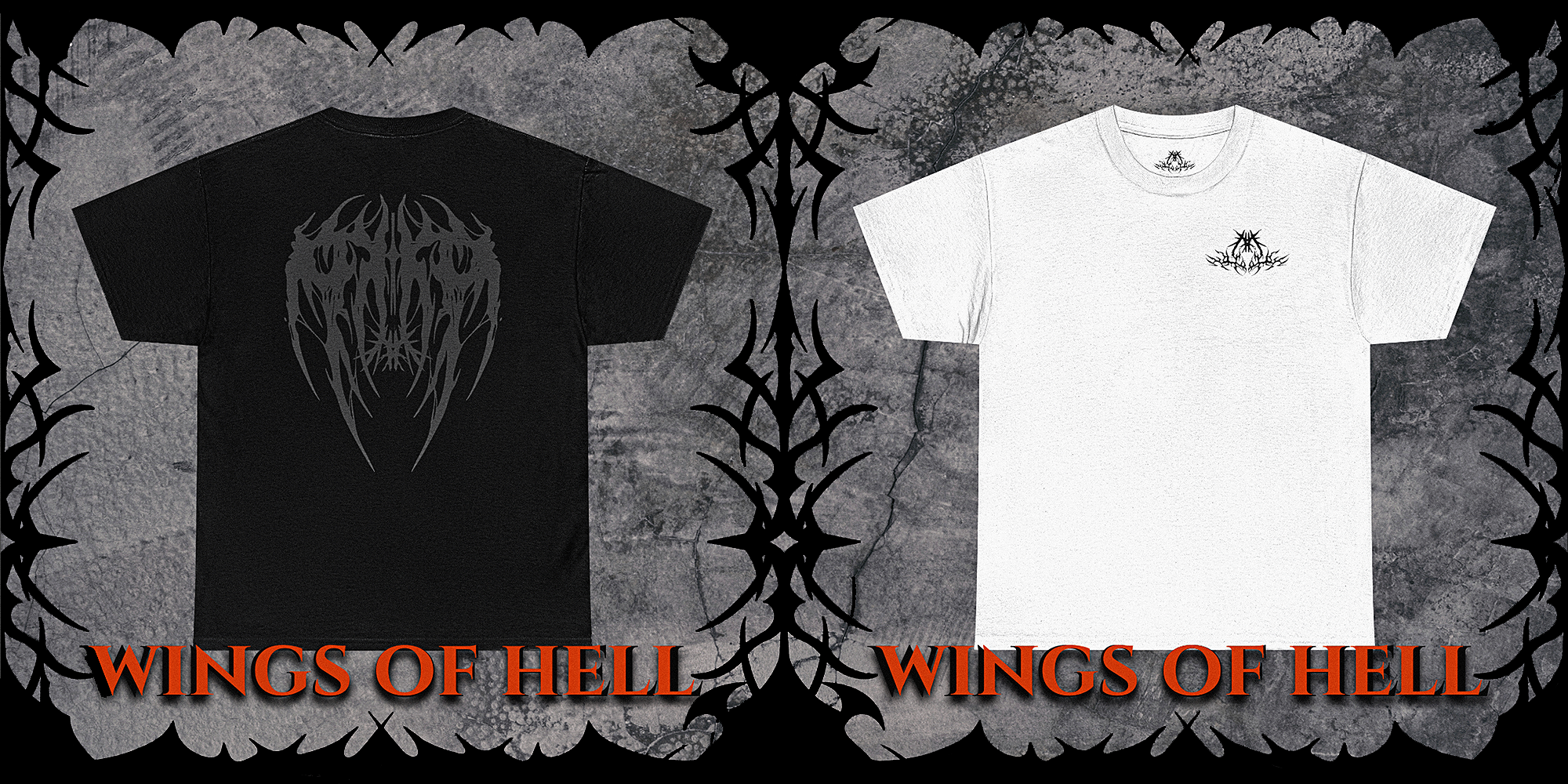 WINGS OF HELL SHORT SLEEVE SHIRT