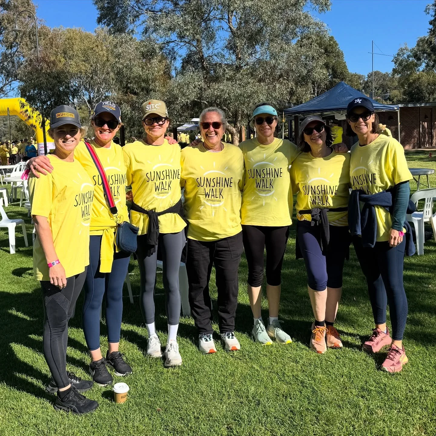 Feet were sore&hellip; but hearts were full 💛

The @sunshinewalkforcancer always brings out the best in our community - but this year, it meant even more after hearing Michelle Hensel&rsquo;s story on @thejourney_bmg podcast. 

Walking alongside fri