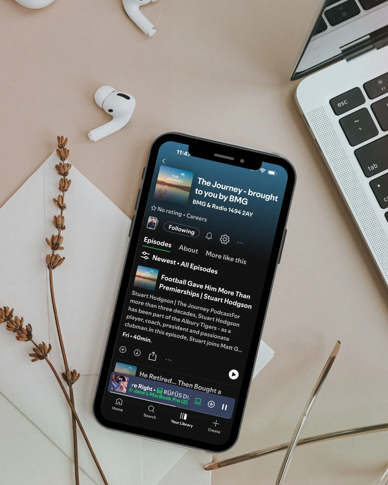 There&rsquo;s something to learn from every person&rsquo;s story.

It&rsquo;s one of the things I&rsquo;ve come to appreciate most through my work on @thejourney_bmg podcast.

On the surface, every guest is completely different. Business owners. Comm