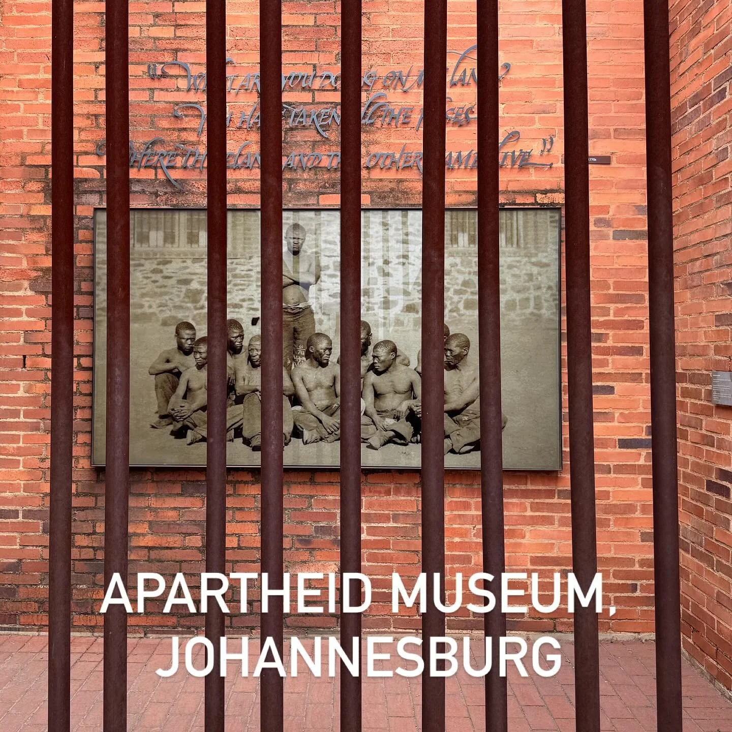 &ldquo;To be free is not merely to cast off one&rsquo;s chains, but to live in a way that respects and enhances the freedom of others&rdquo; Nelson Mandela. This was such an emotional experience to visit the @the_apartheid_museum . The curation to te