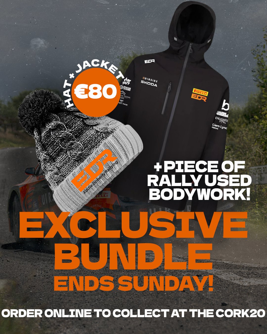 EDR Jacket & Bobble Hat Bundle
