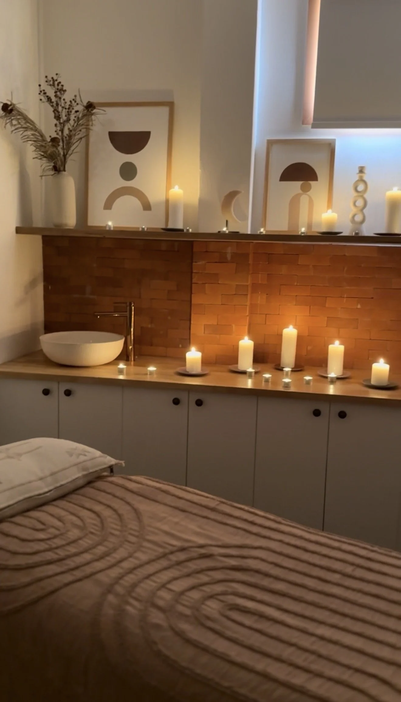Beautiful Sacred Energy in our grounding treatment rooms, Now available to rent! Neshima Wellness Collective. www.neshima.com.au