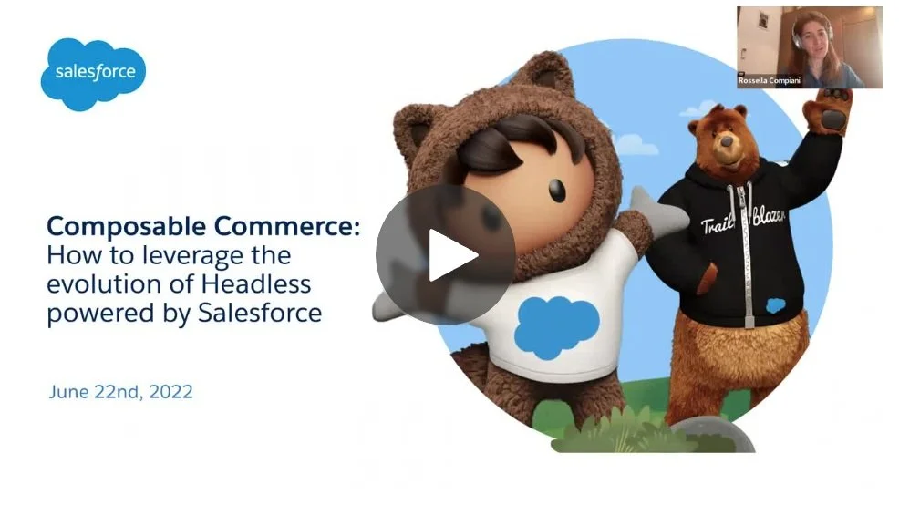 Watch me talk about Composable Commerce