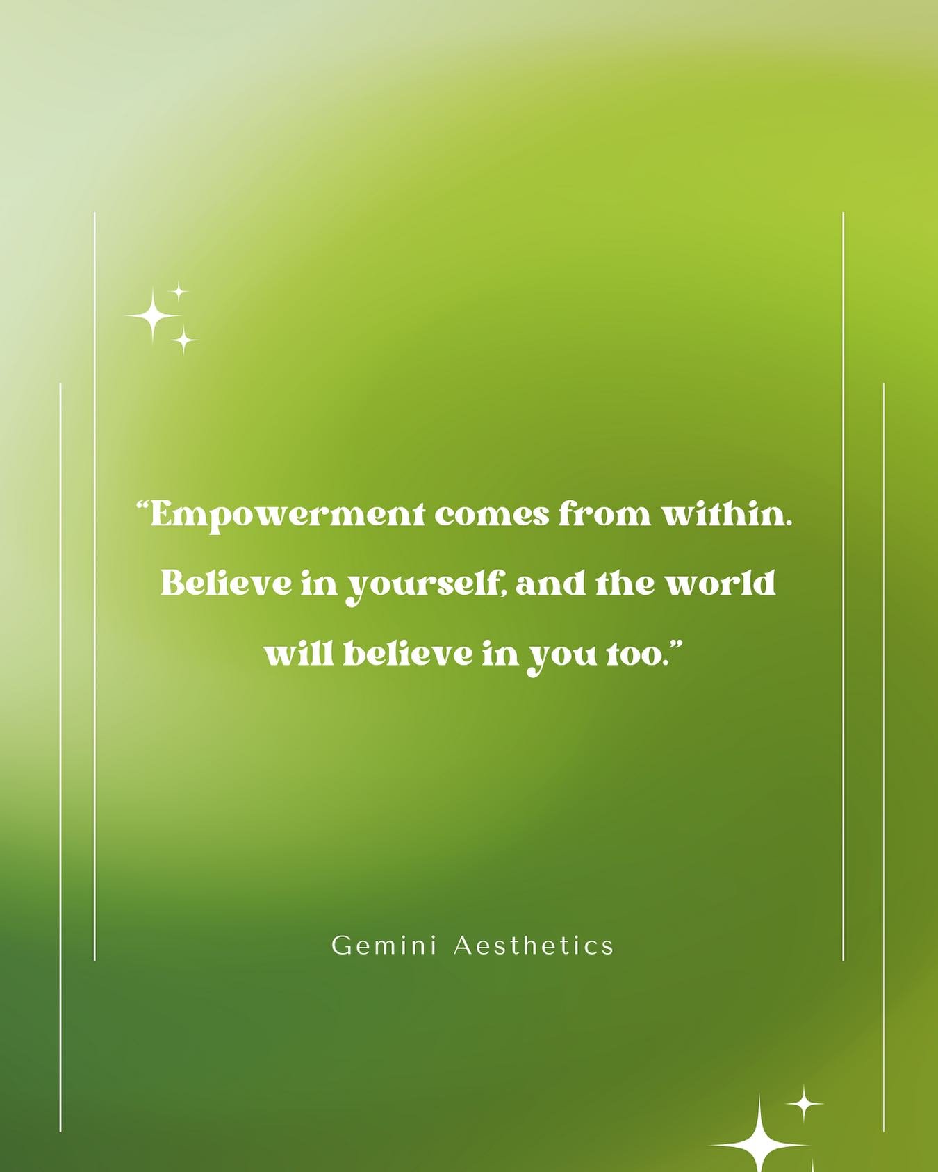 Since making the decision to leave the NHS, I&rsquo;ve realised in order to feel empowered to do so, I first had to believe in myself which took a lot of inner work. I realise now that when I started to believe in myself, I convinced the people aroun