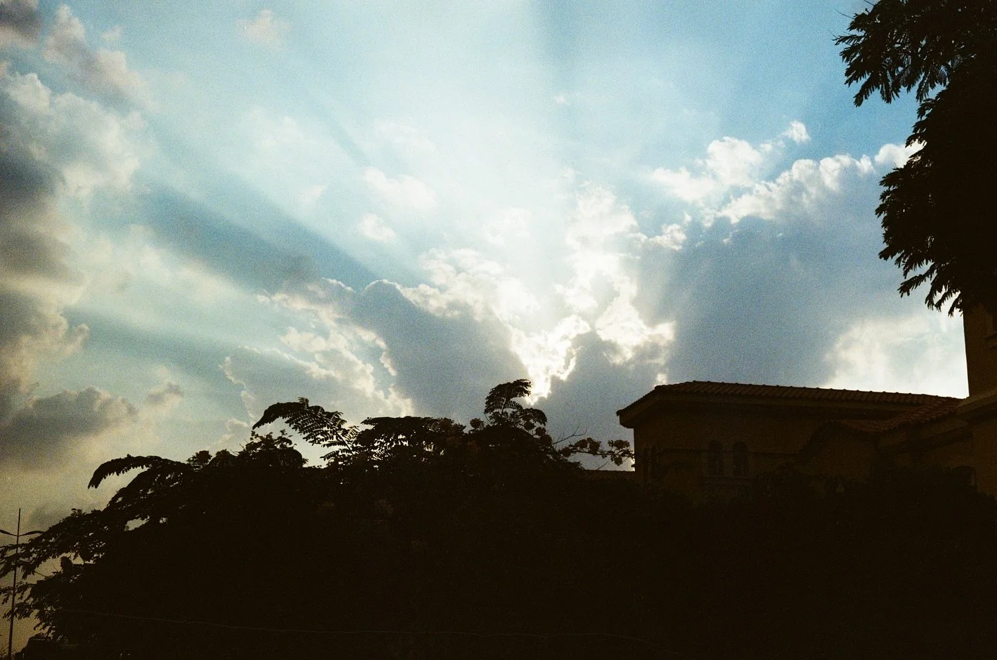 in celebration of the stunning clouds these few days &mdash; enjoy ⛅️ clouds on film~

2024 &bull; Cairo, Egypt &bull; Pentax K1000 &bull; #35mm | Kodak Portra 400 &amp; Kodak Ultramax 400

Developed &amp; scanned by @cairoanalogsociety 
&bull;
&bull