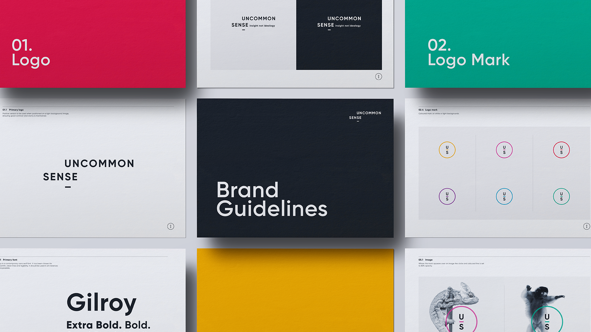 Uncommon Sense brand guidelines