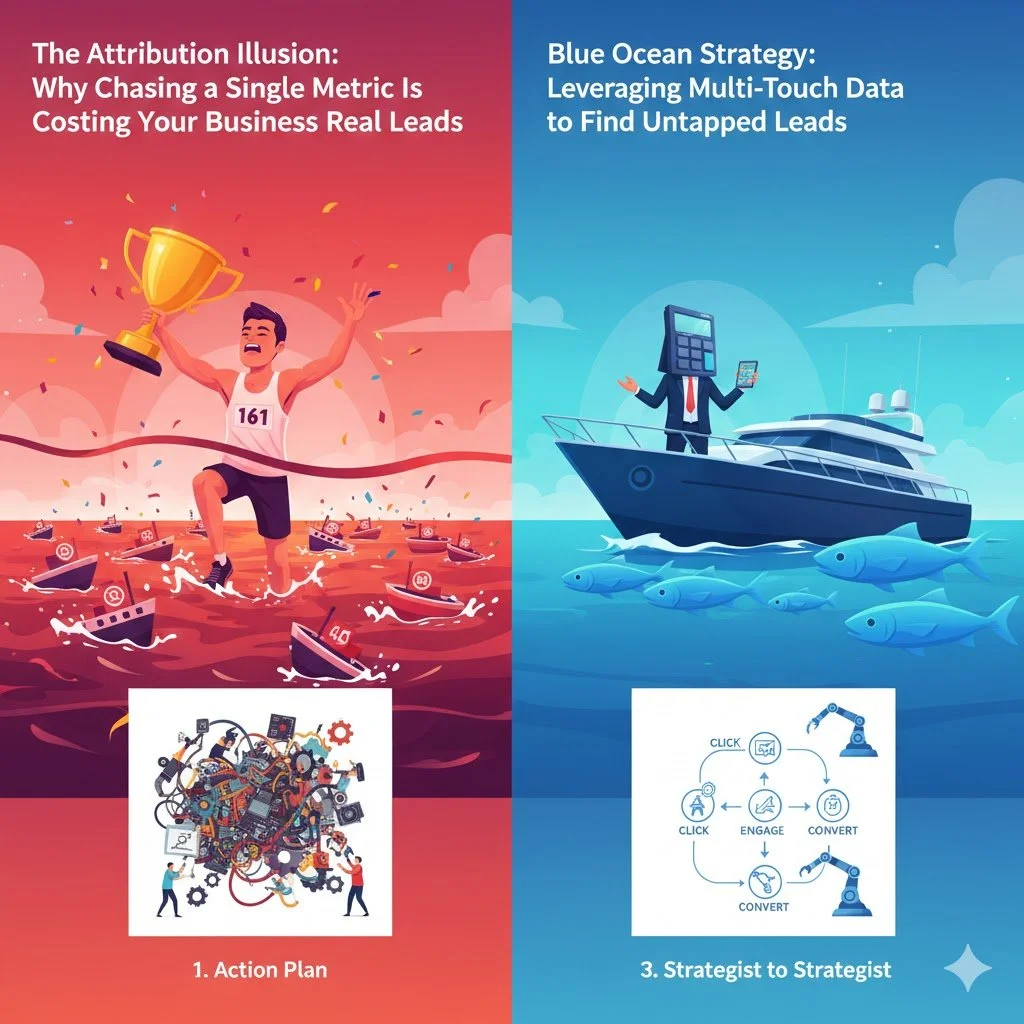 The Myth of the Last Click - Created by Gemini