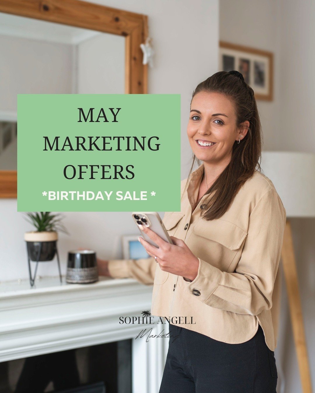 Want to elevate your marketing this May? 

Take advantage of my limited time Birthday Offers🎈

For those of you that believe Marketing is the necessary evil, these are for you! 
Here&rsquo;s our hottest 🔥 offers right now! 

🌴 Marketing and Websit