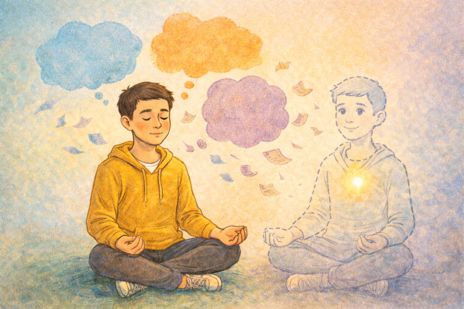 Πώς να Παρατηρείς τις Σκέψεις σου Χωρίς να τις Πιστεύεις