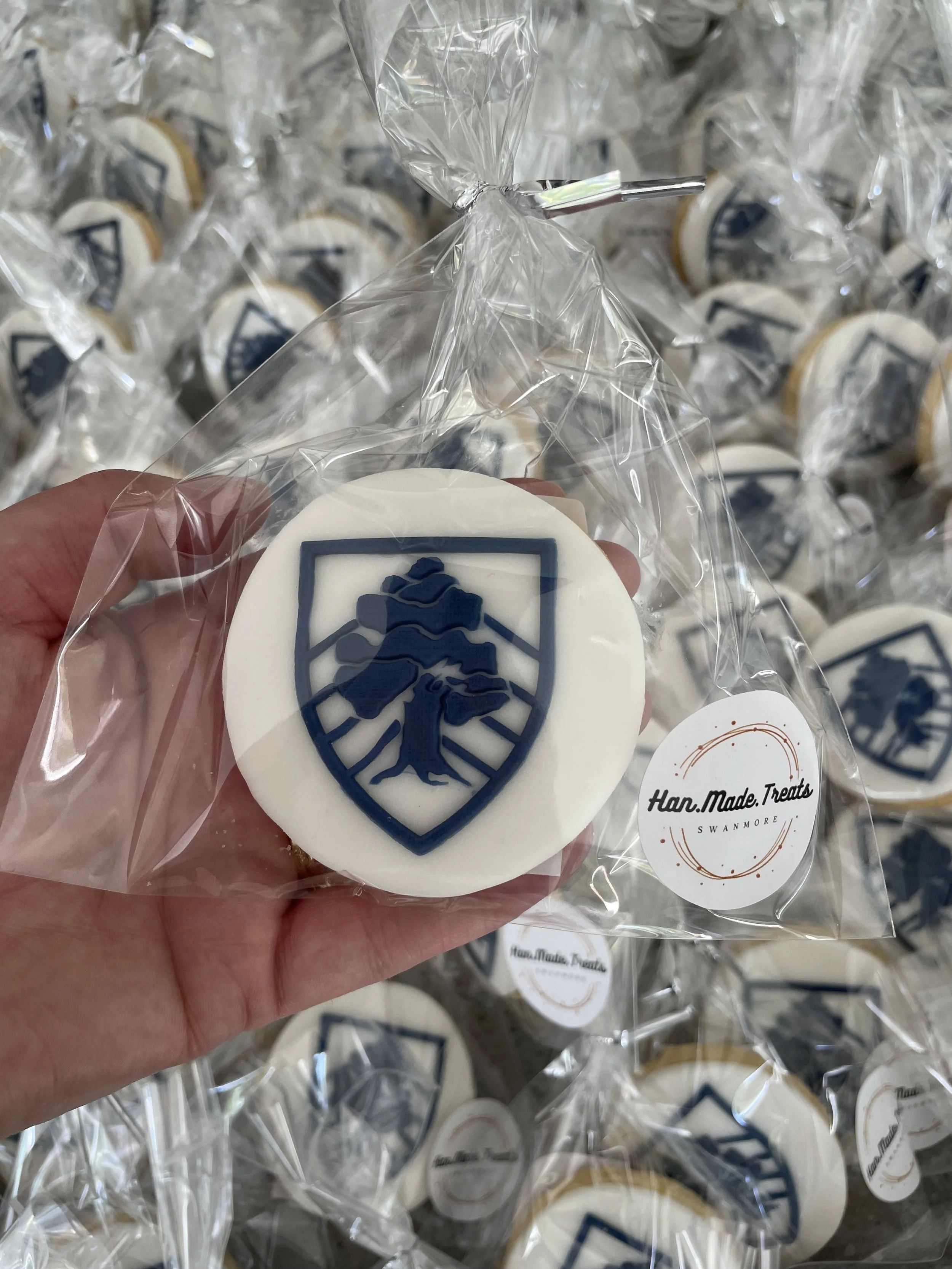 Logo Shortbread Biscuits from £2.95 per bag