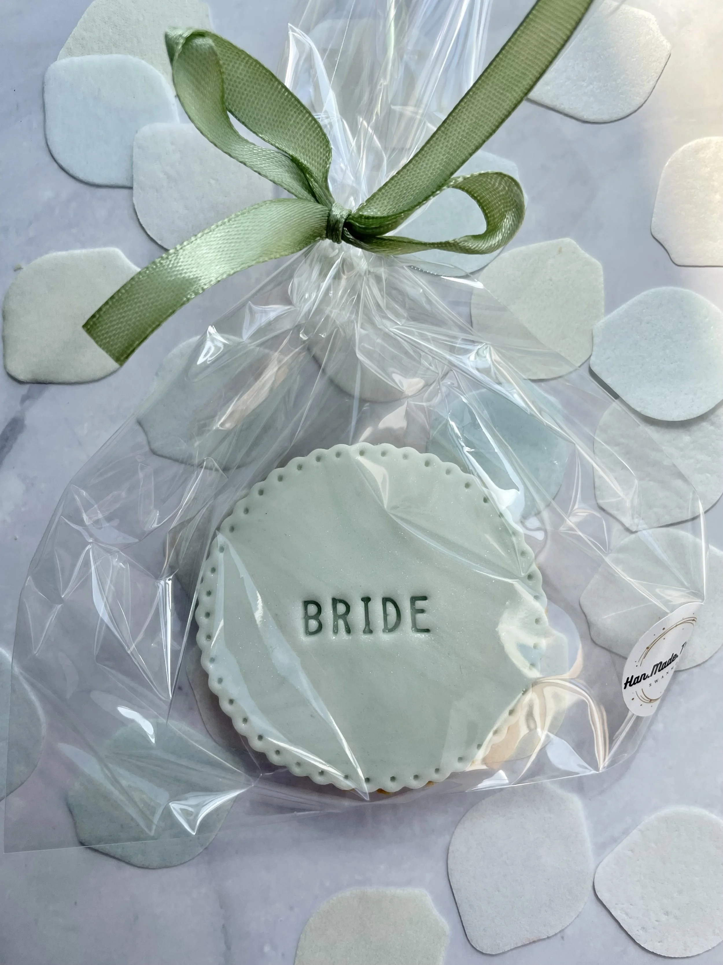Shortbread Placename - each biscuit personalised with your guests names. From £3.50 each. Min order 30