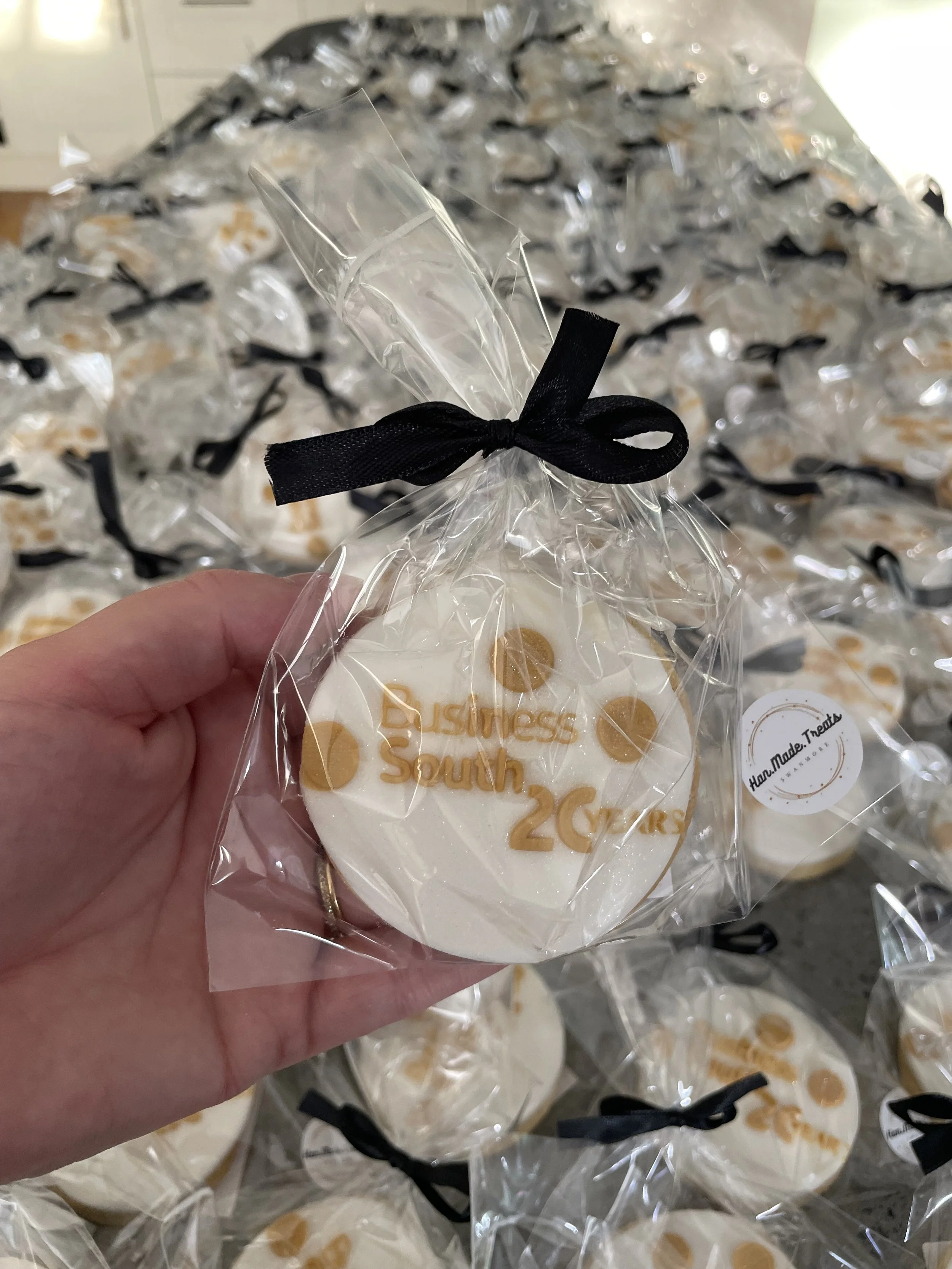 Logo Shortbread Biscuits from £2.95 per bag