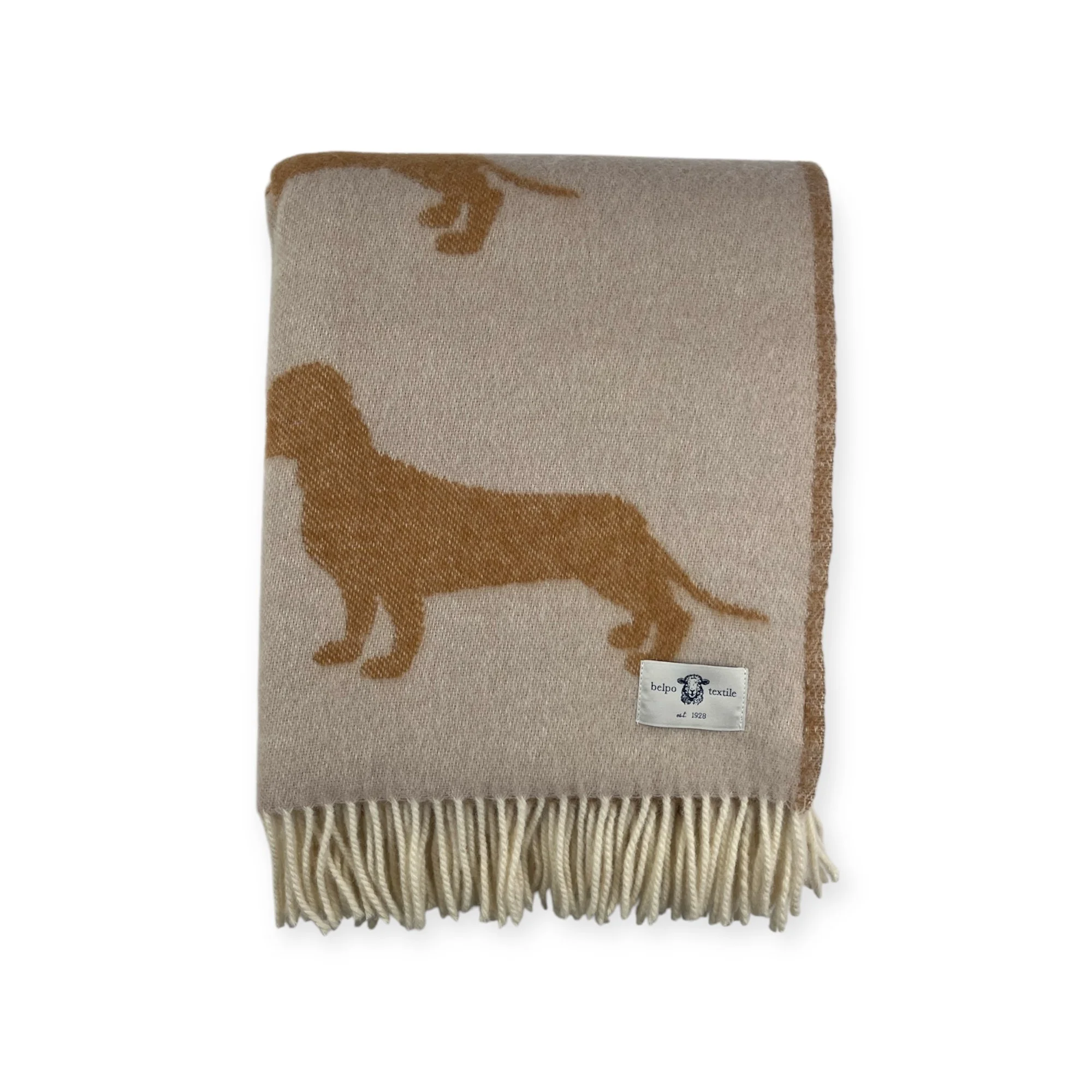 Teckel Plaid Terracotta Sand