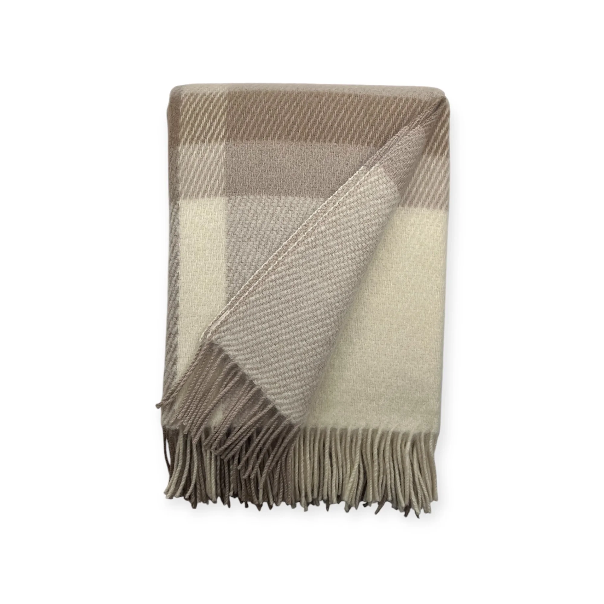 Virgin Wool Tartan XL Sandy