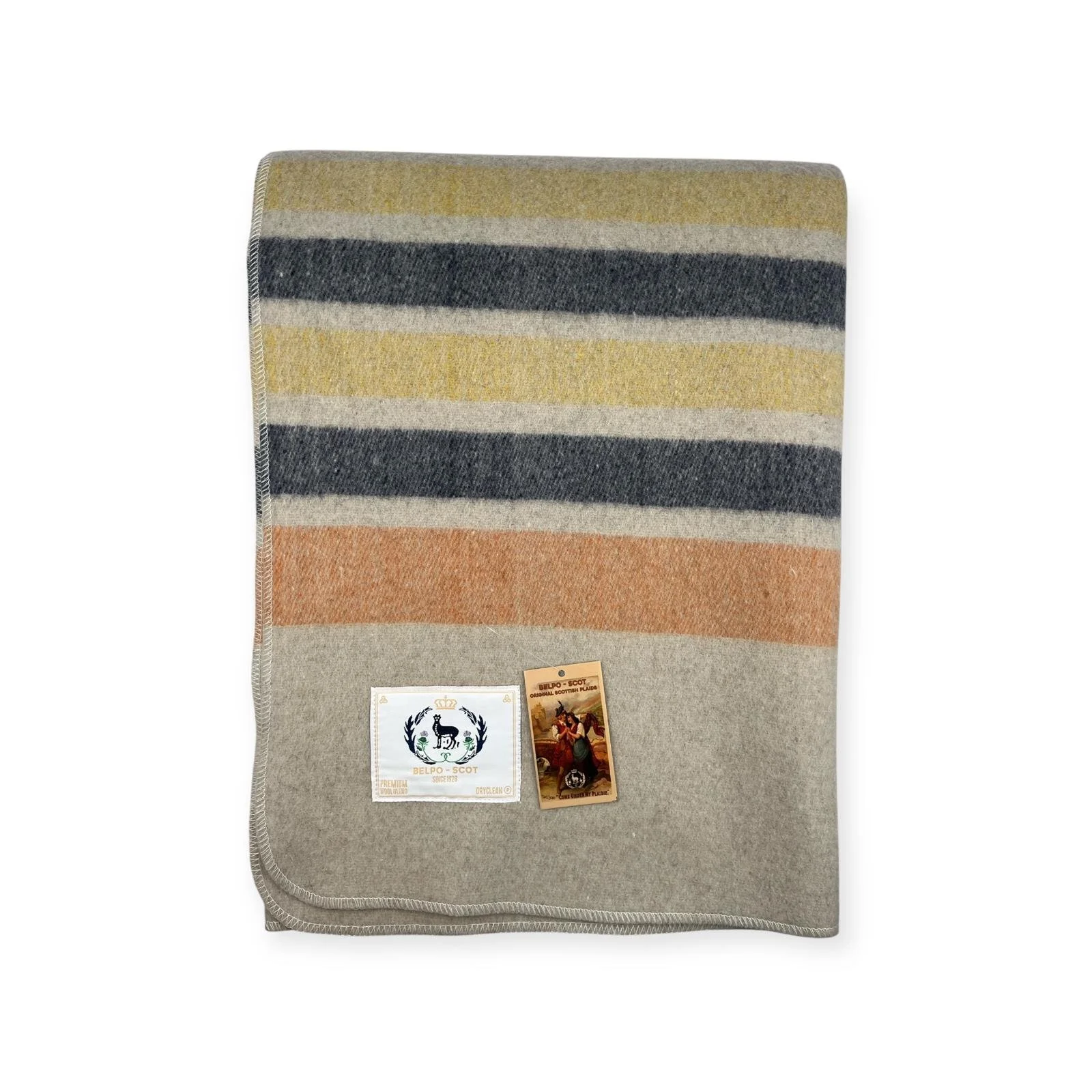 XL Tartan White-Orange