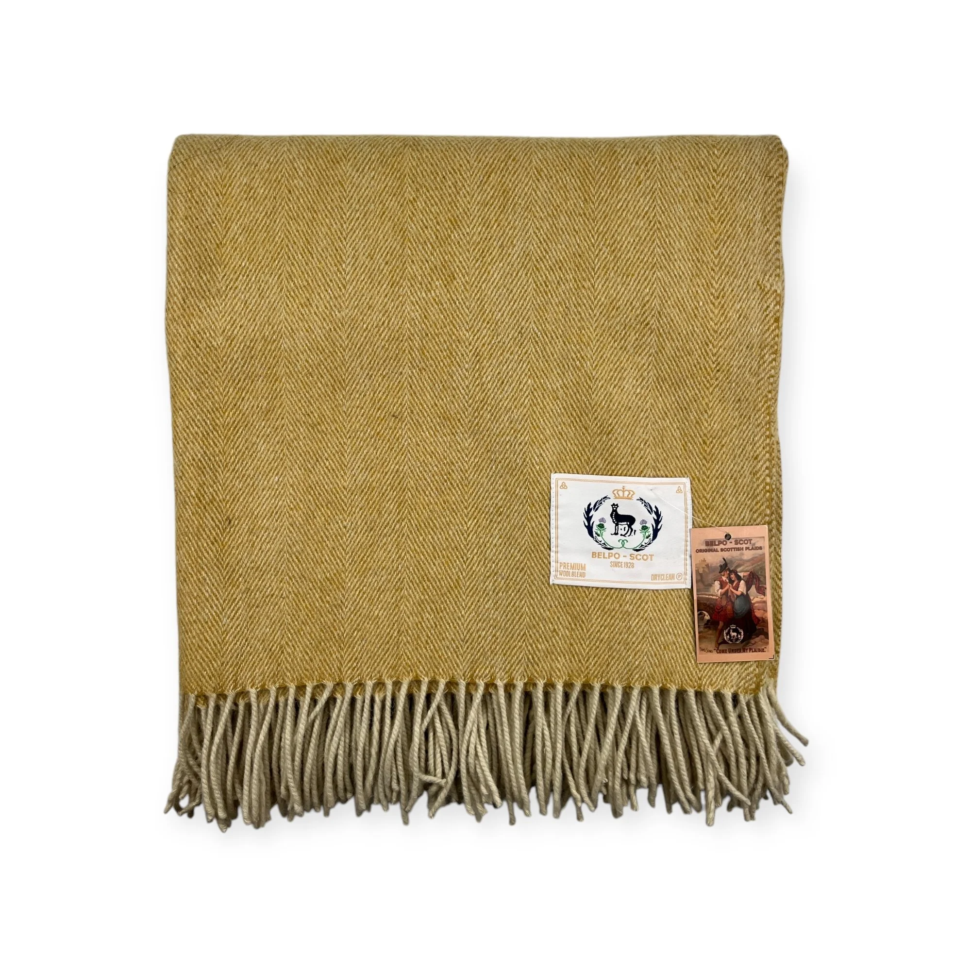 Tartan Herringbone Yellow