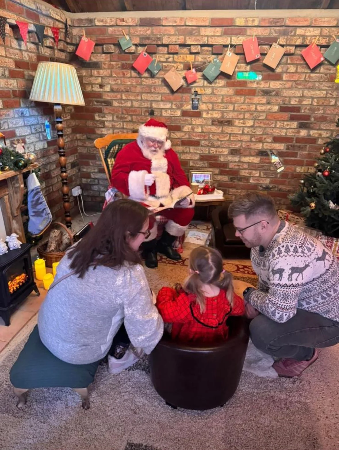 Supper with Santa: A Festive Evening at Brothers in Arms .
