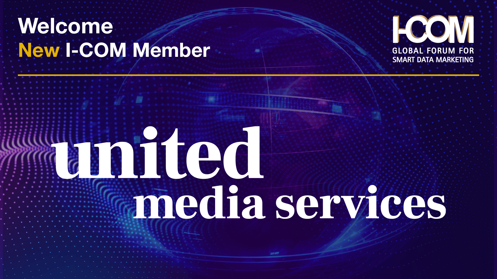 Welcome United Media Services to the I-COM Community! 