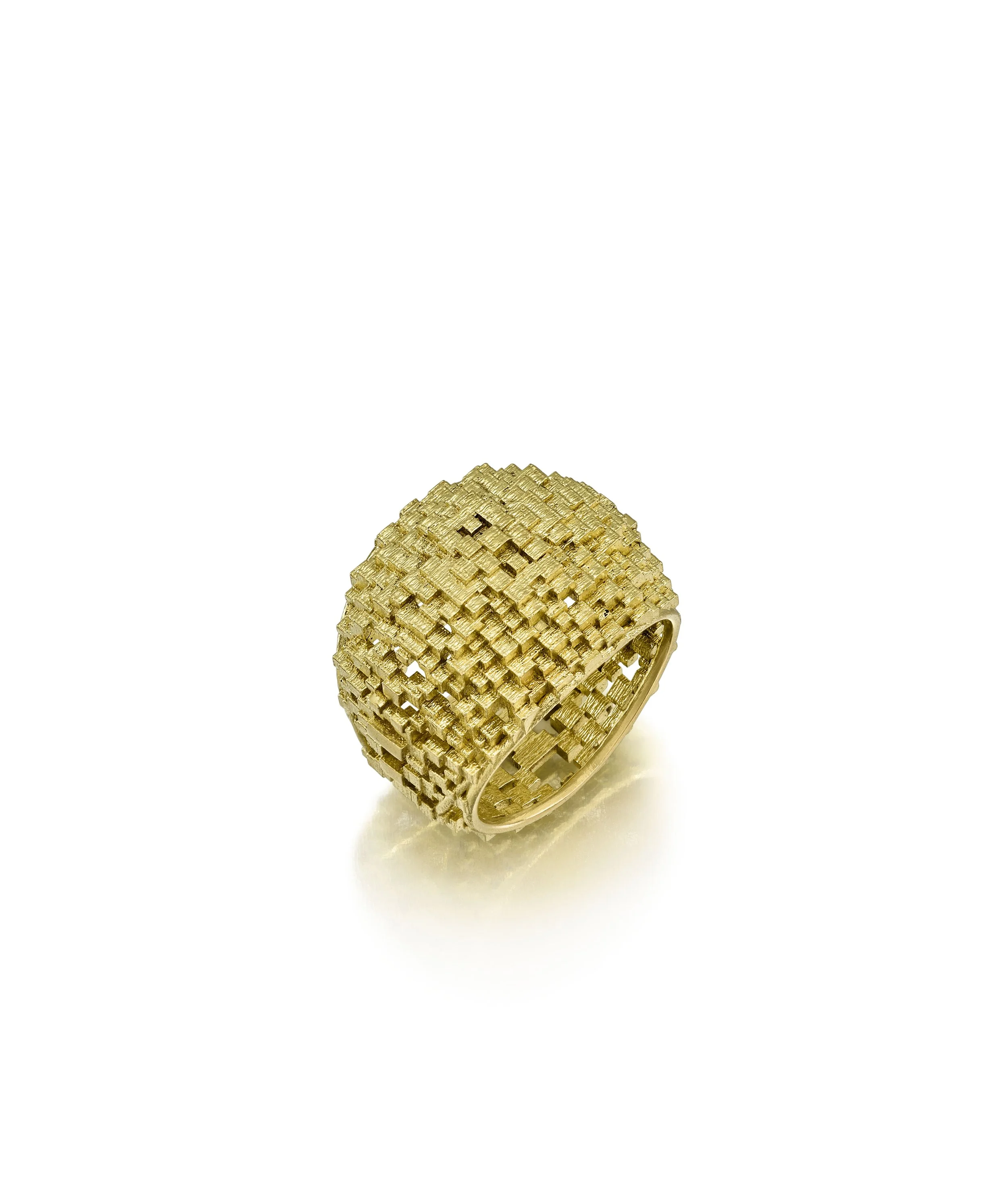 'Oval Lace' ring, 2013, 18ct gold.jpg