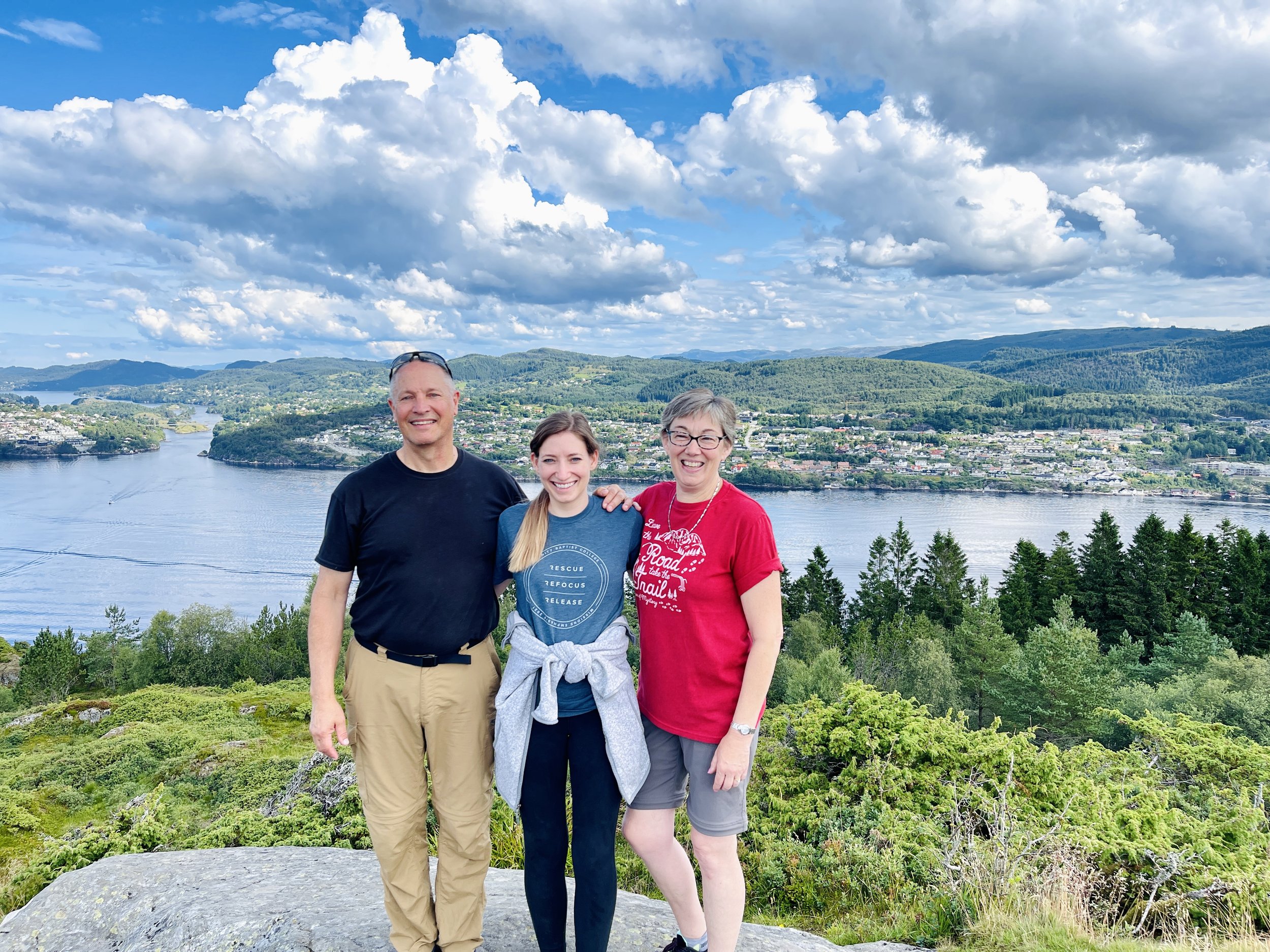 Together we traveled to Alversund, Norway