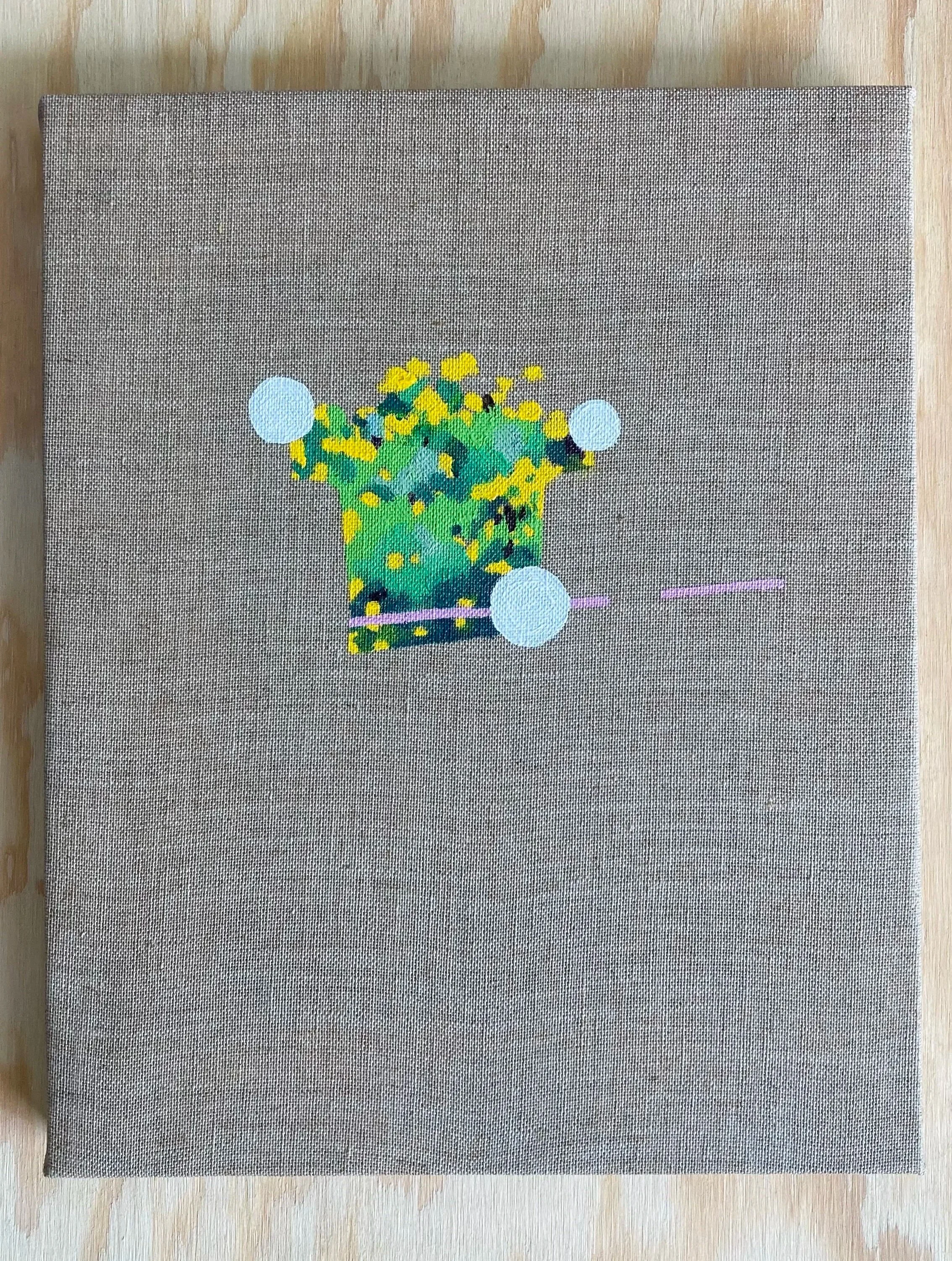 La Moissie 08.    2025.    Oil on linen.    30 x 24 cm.