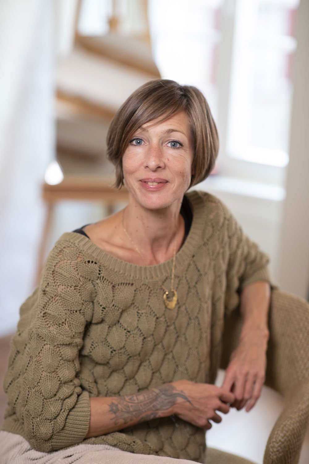 Porträt von Karin Mathys, Le Stübli, Hed & Hair, Biel