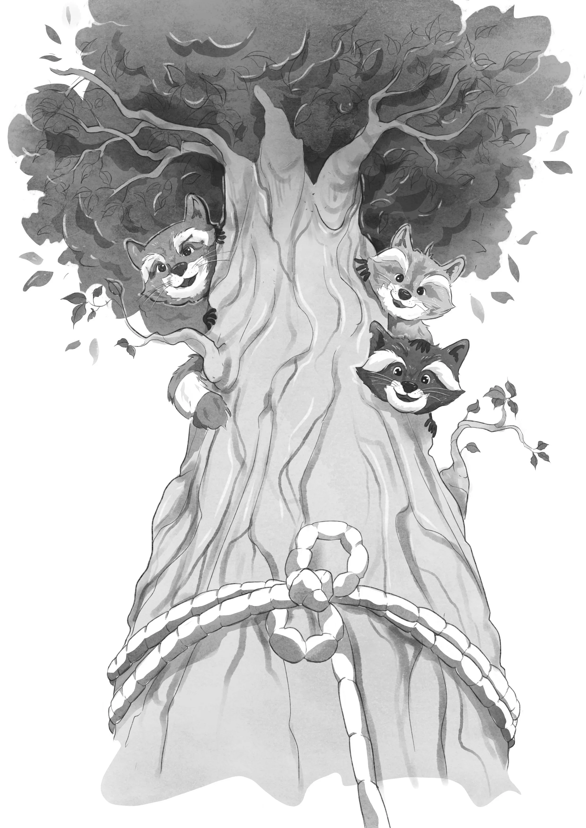 Kapitel 8: Finn trifft auf die Waschbären