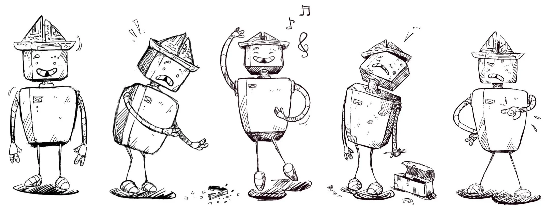 Robot Line Up