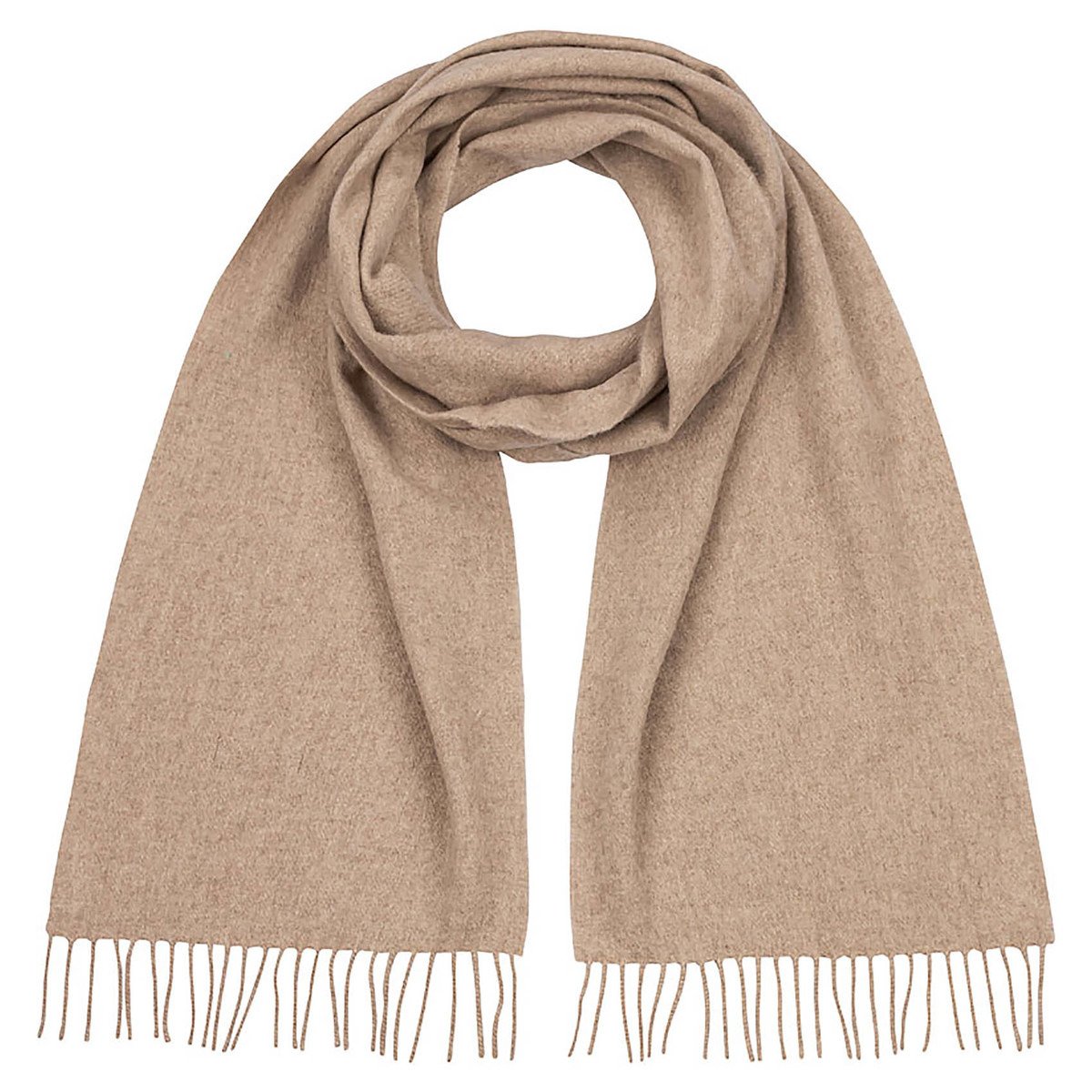Écharpe fluffy unie femme ECRU