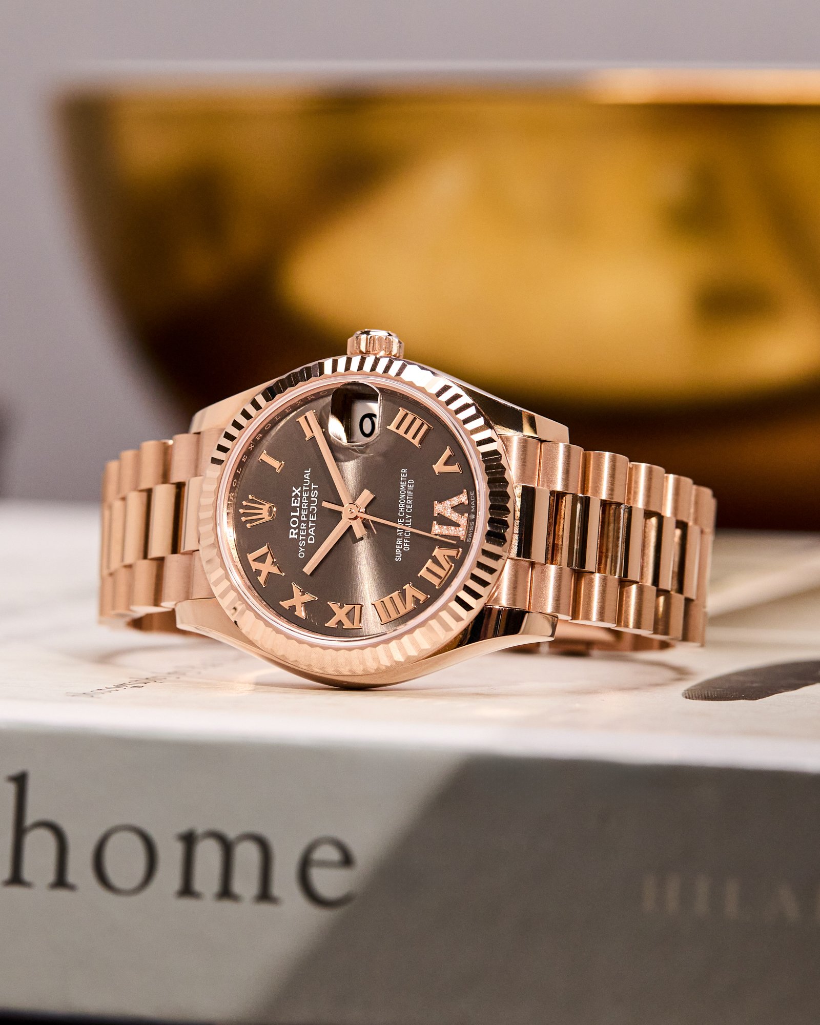 Look at this beautiful chocolate dial Rolex Datejust 31 18K Rose Gold 278275 - COM003478

 #rolex #rolexwatch #rolexwatches #rolexdatejust #rolexdatejust31 #watchesuk #thewatchbarnbychrono24 #thewatchbarn #chrono24 #chrono24uk