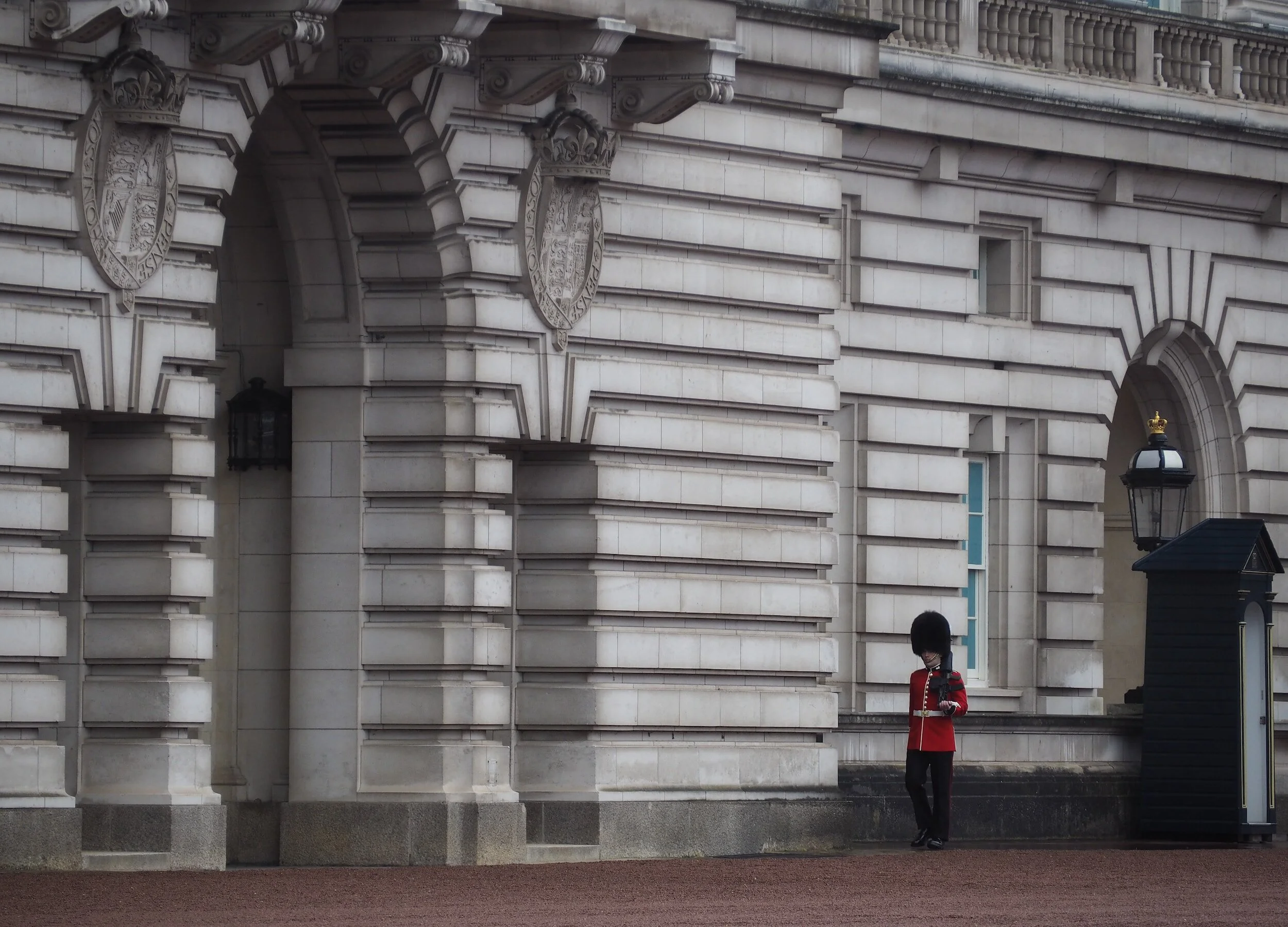 Changing of the Guard outside Buckingham Palace
