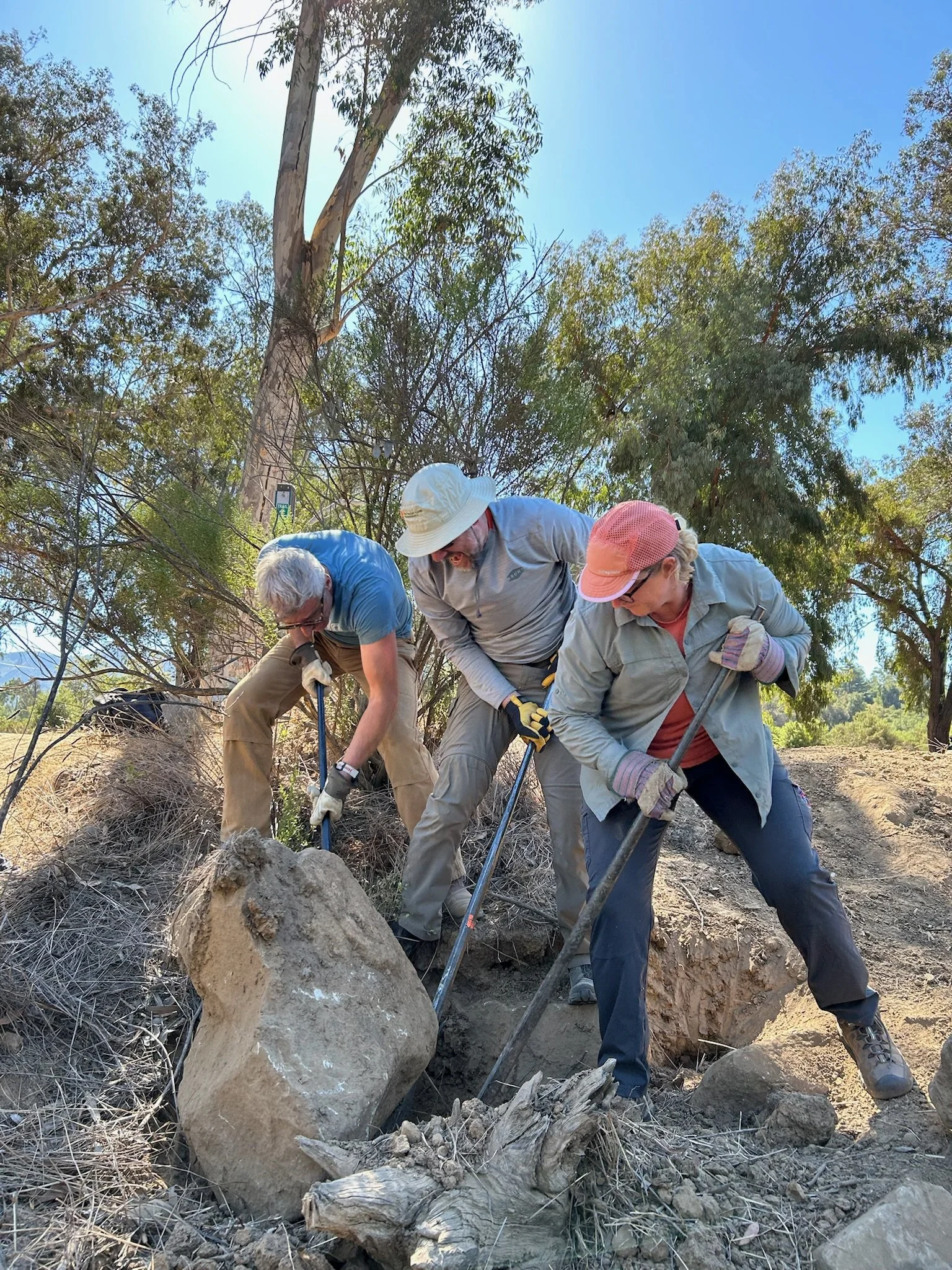 Rock step building with Keith