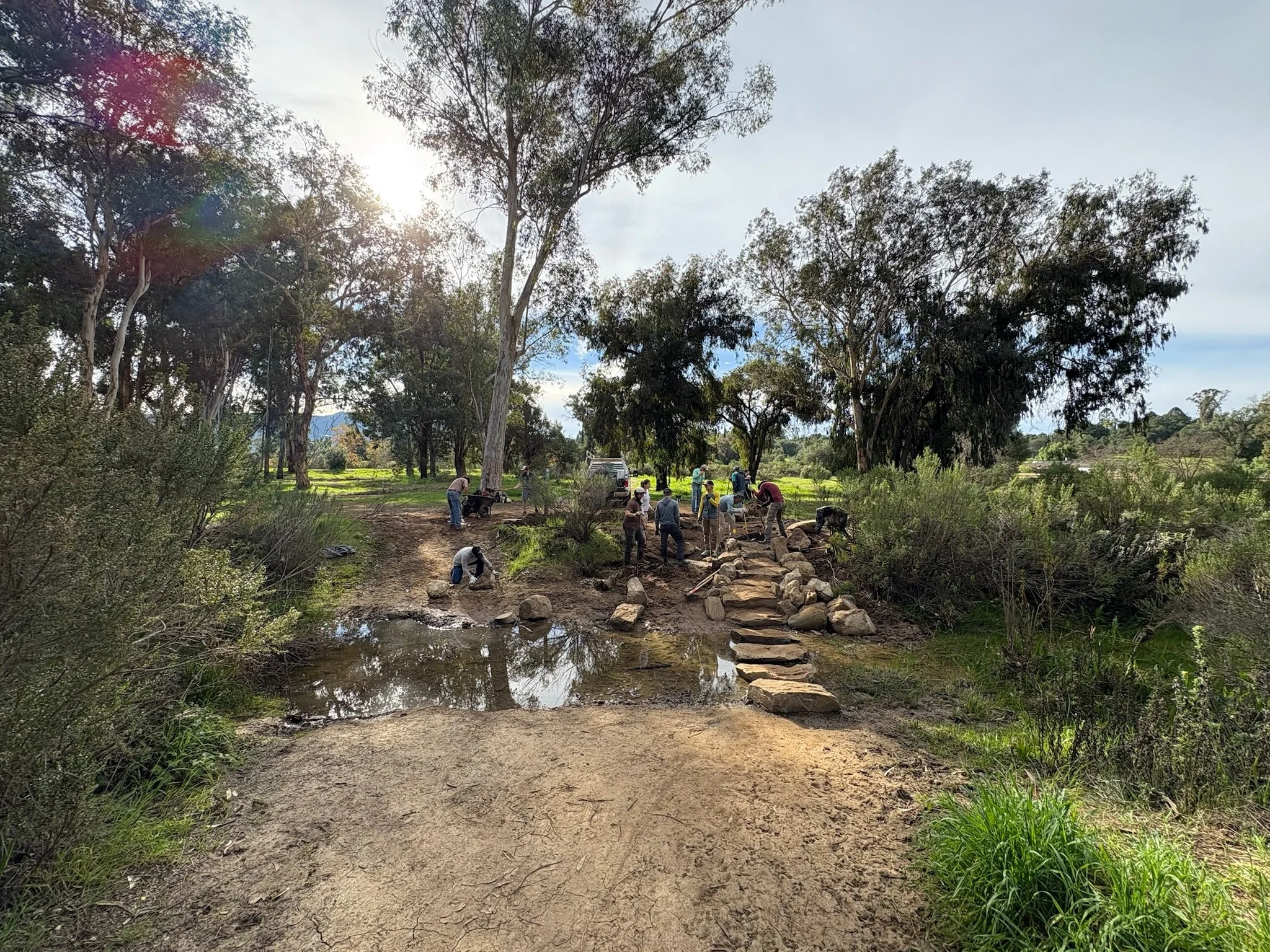 Rock step building and restoration with Keith