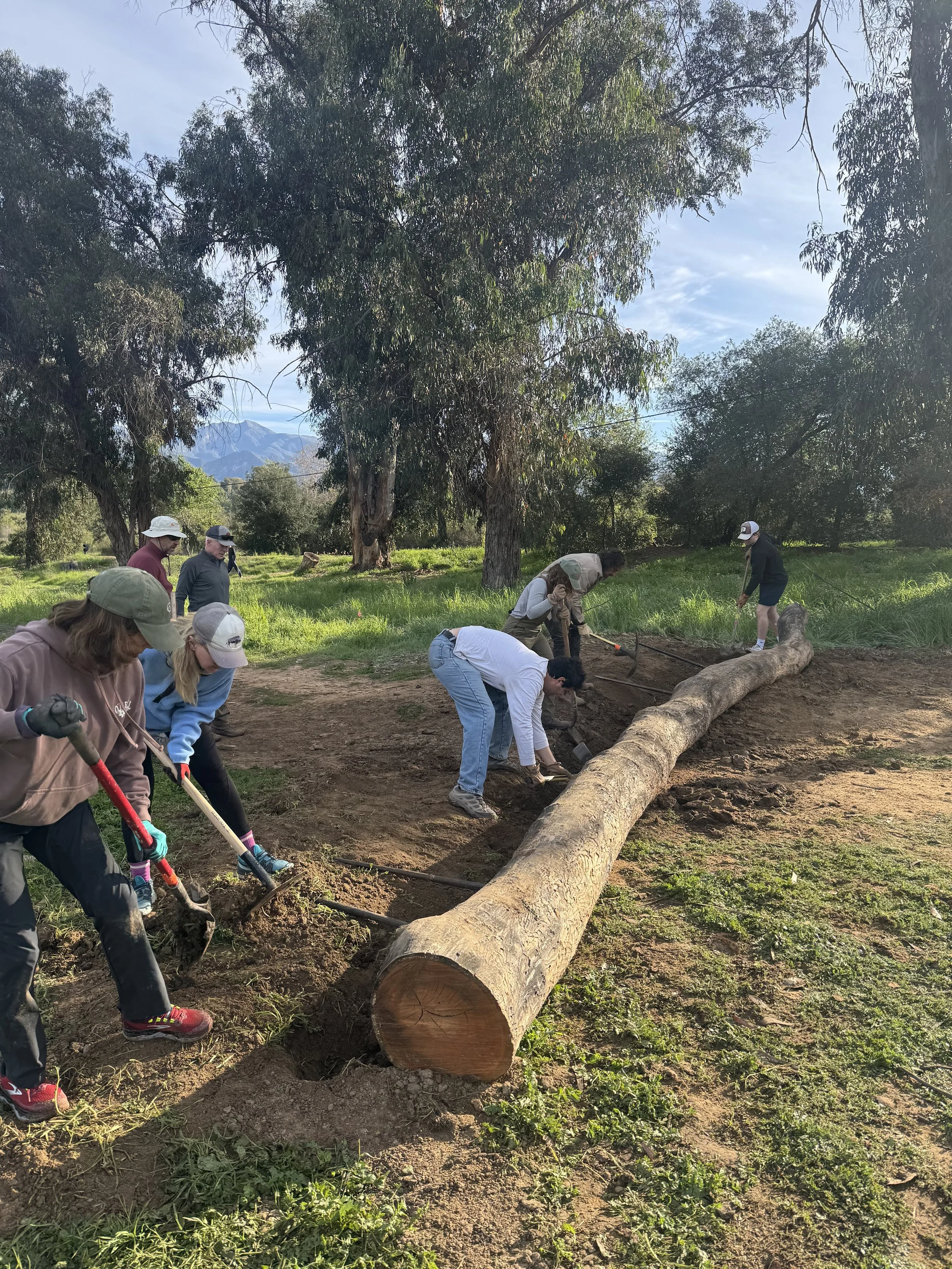 Trail work with keith