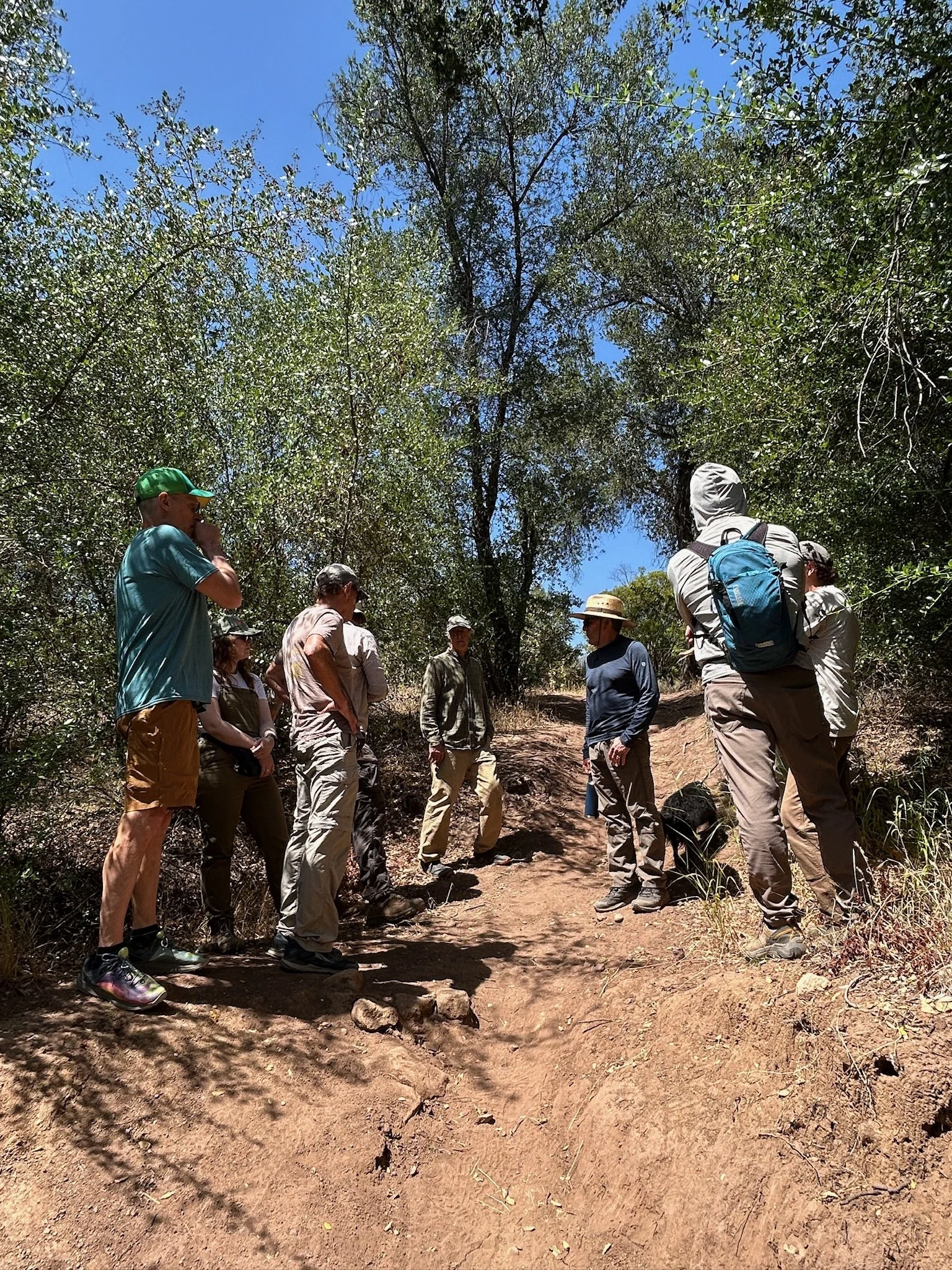 Trail clearance with Keith