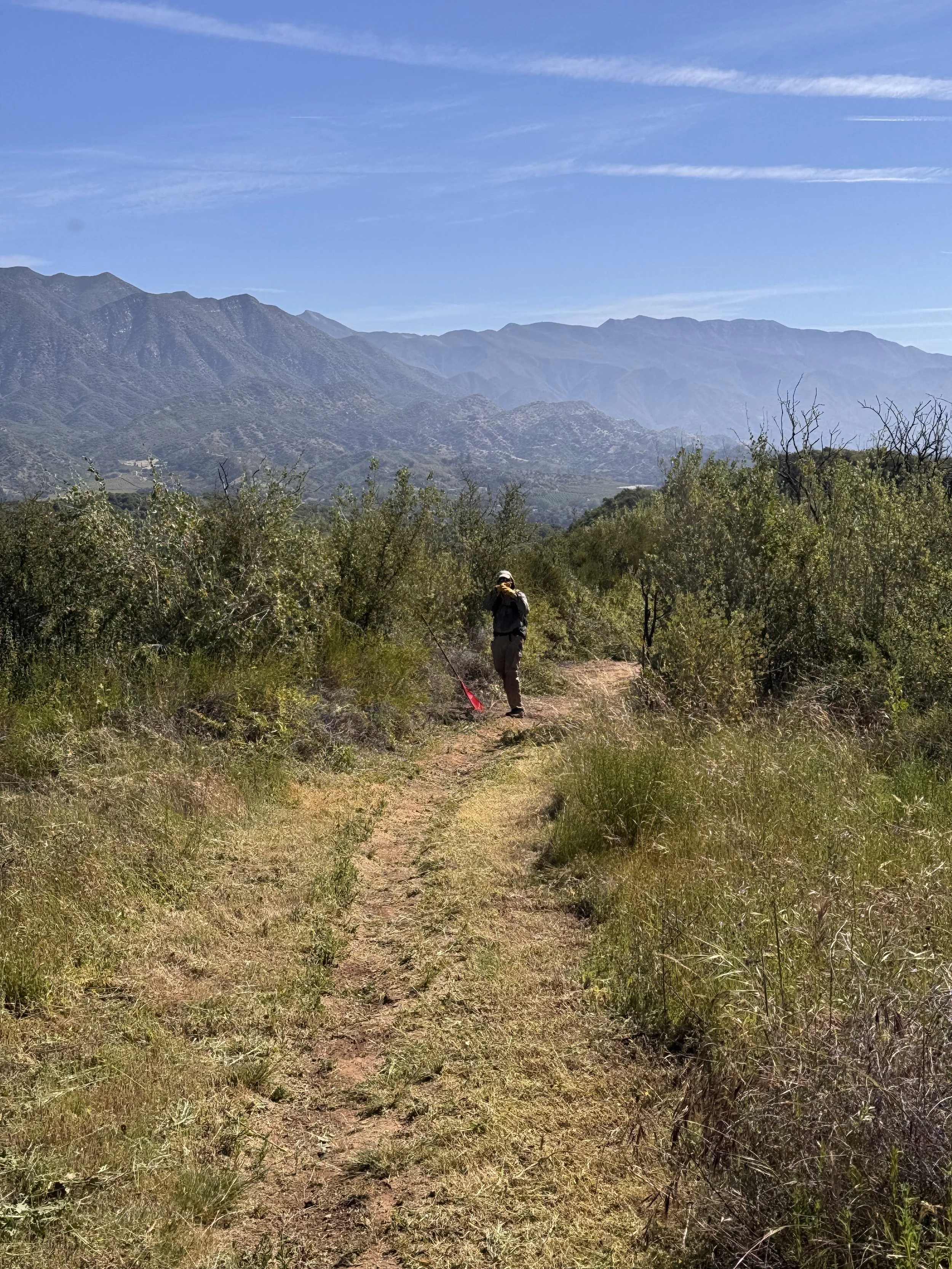 Trail clearance with Keith