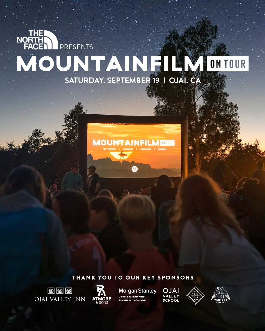 For 12 years, this unforgettable evening has brought thousands of people together to celebrate the stories, ideas, and adventures that inspire us to see the world differently. Join us on Saturday, September 19 for Mountainfilm on Tour at @ojaivalleys