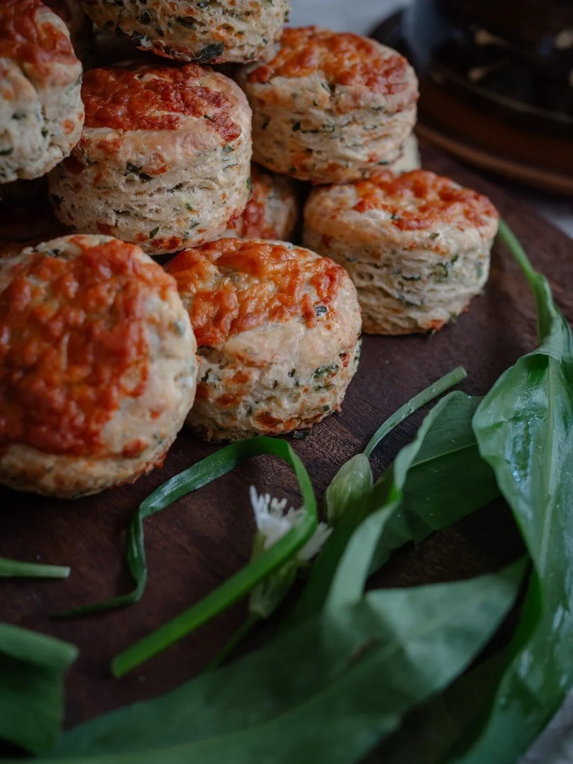 🌱&nbsp;One of the lovely things about seeking a life which lives in tune with the changing seasons, is that we enjoy the expectation of certain foods which appear for only a brief time.

Wild garlic - with its deep green, pungent leaves fills the ch