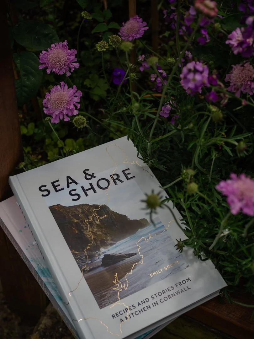 Emily Scott’s cookbook Sea & Shore, inspired by seasonal coastal cooking and life by the sea in Cornwall.