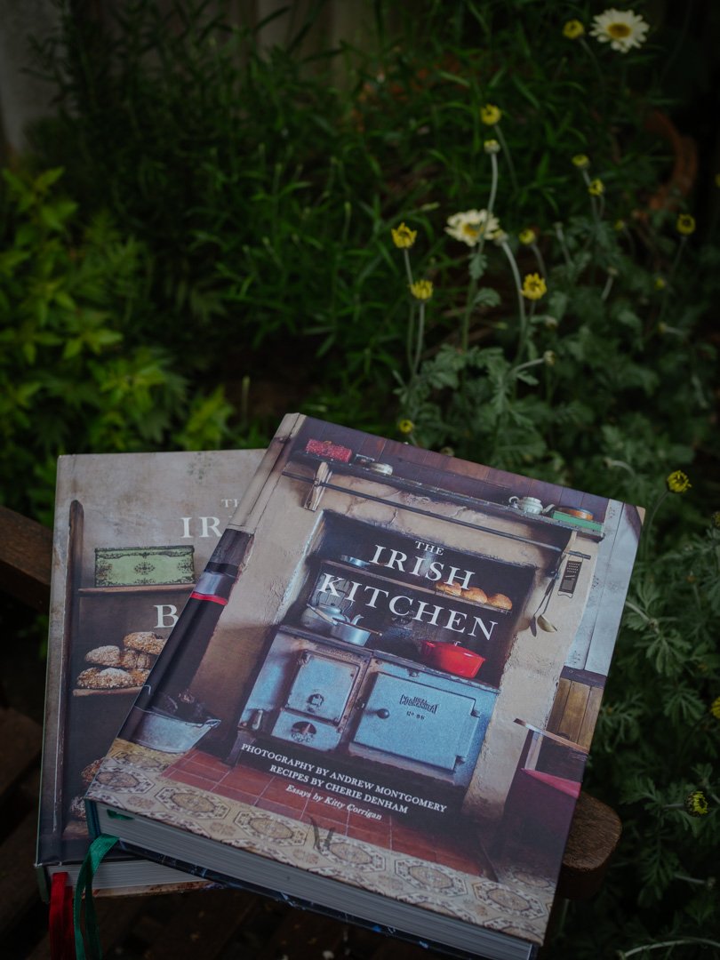 Cherie Denham’s cookbook The Irish Kitchen, celebrating Irish home cooking, heritage, and seasonal traditions.