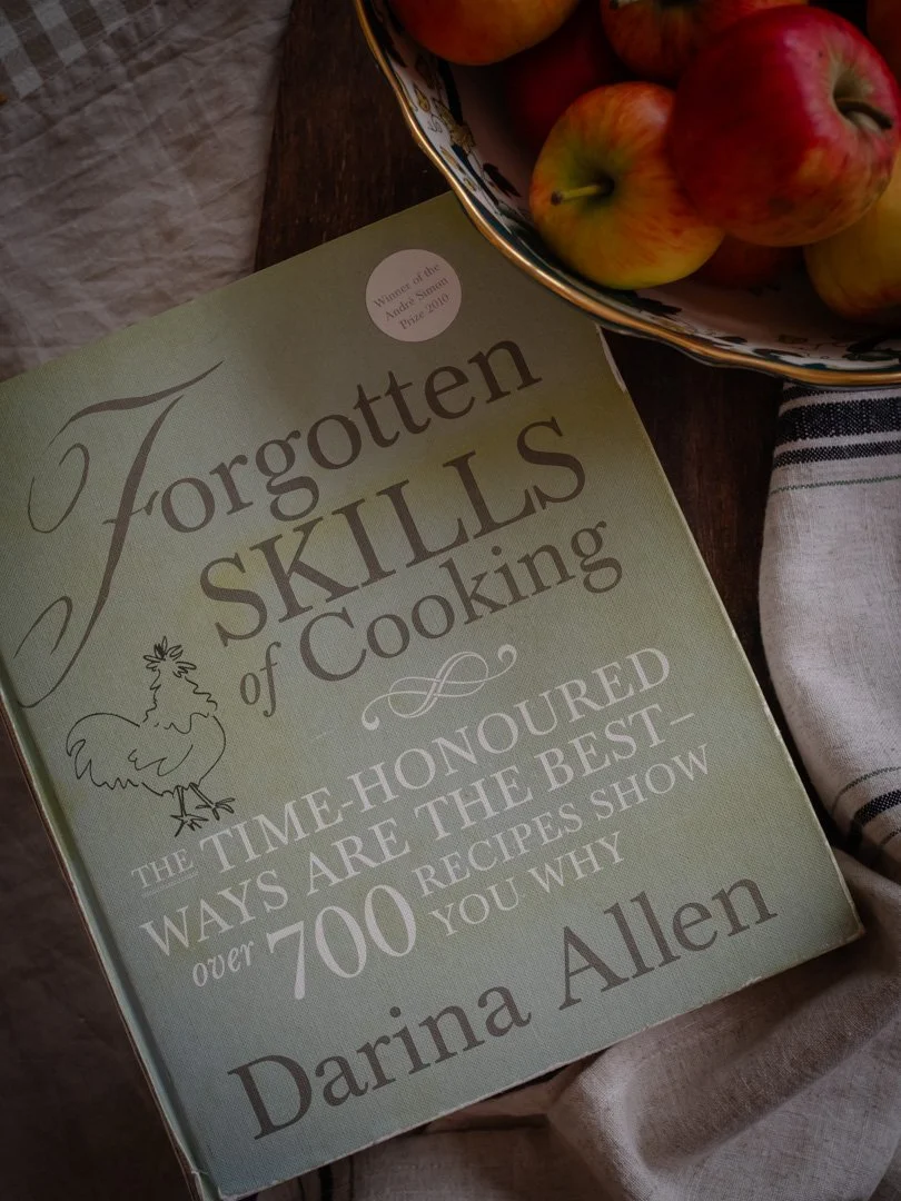 Front cover of Forgotten Skills of Country Cooking by Darina Allen, a cookbook focused on traditional, seasonal cooking methods