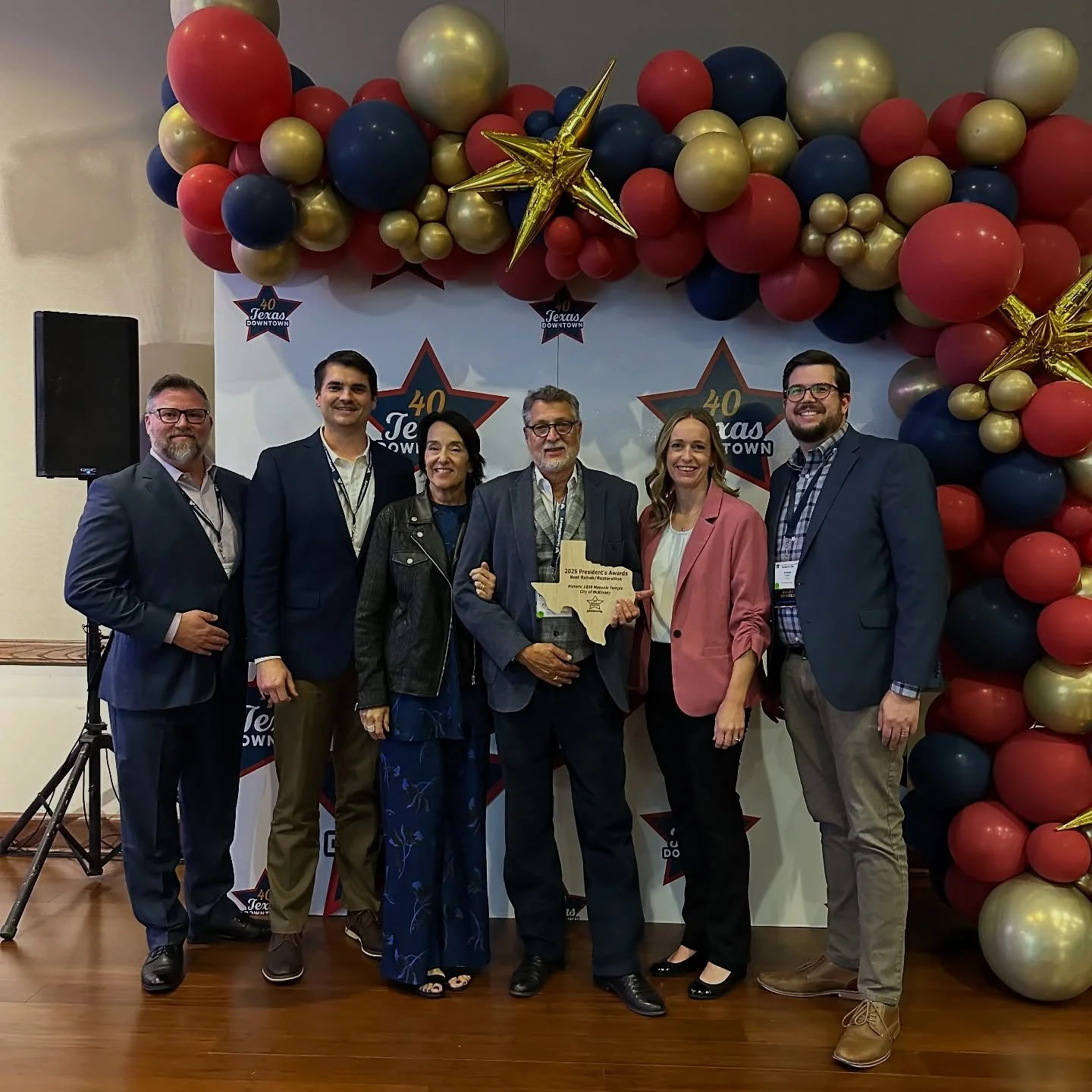 Last night, @harvestmckinney and @downtownmckinney were recognized at the President&rsquo;s Awards in Waco, Texas during the Development &amp; Revitalization Annual Conference. 🏛️

The President&rsquo;s Awards Program, founded in 1986, recognizes ou