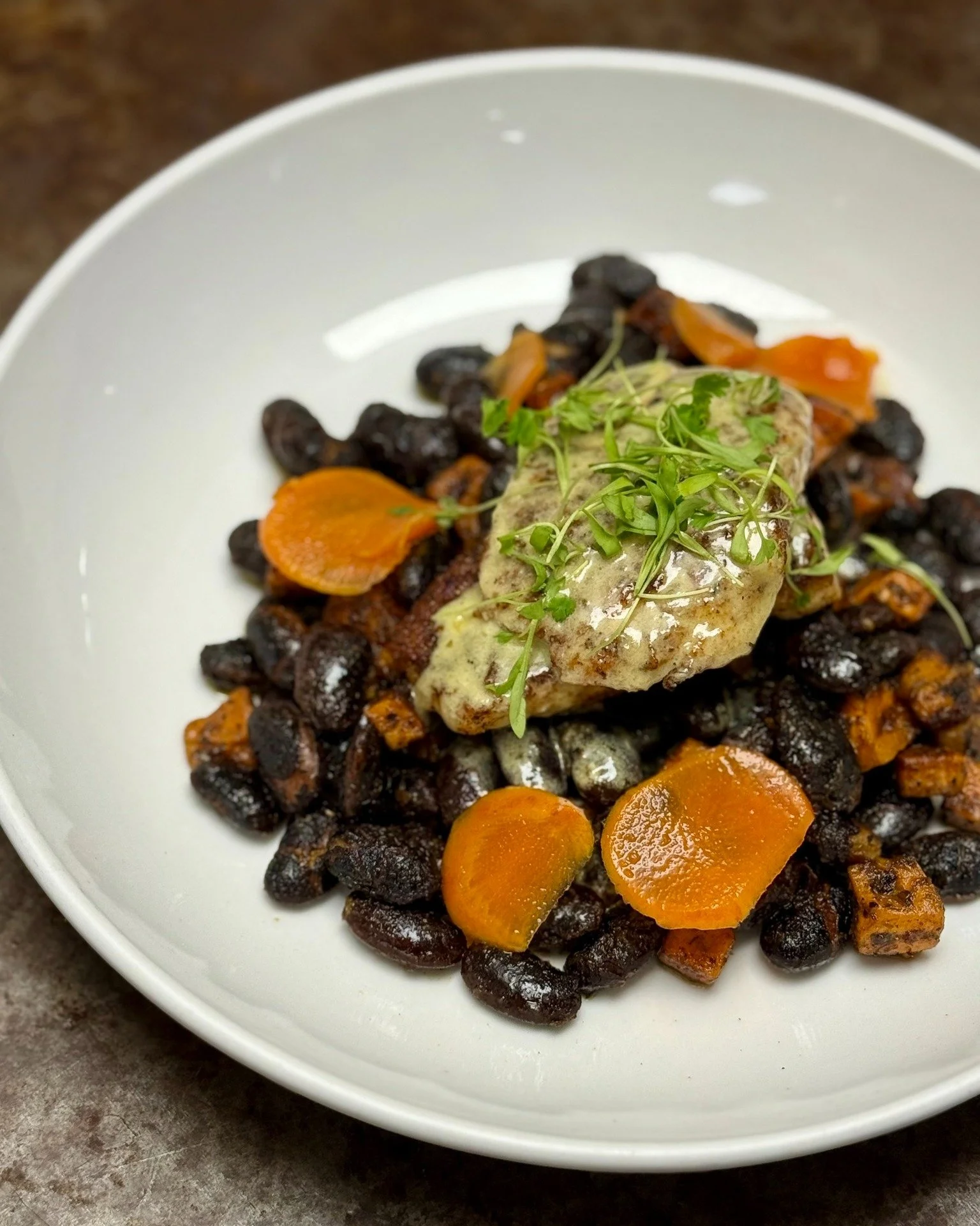 Blackened striped bass. Chermoula heat, citrus butter, and just the right crunch. 🌿🐟

Reservations can be made by following the link in our profile!

 #McKinneyEats #michelinrestaurant #livemusicmckinney #harvestmckinney #visitmckinney #downtownmck